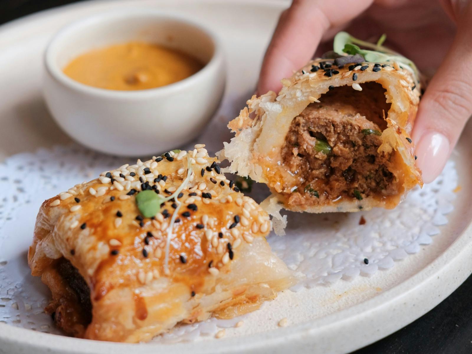 ISH Juicy Lamb Sausage Roll