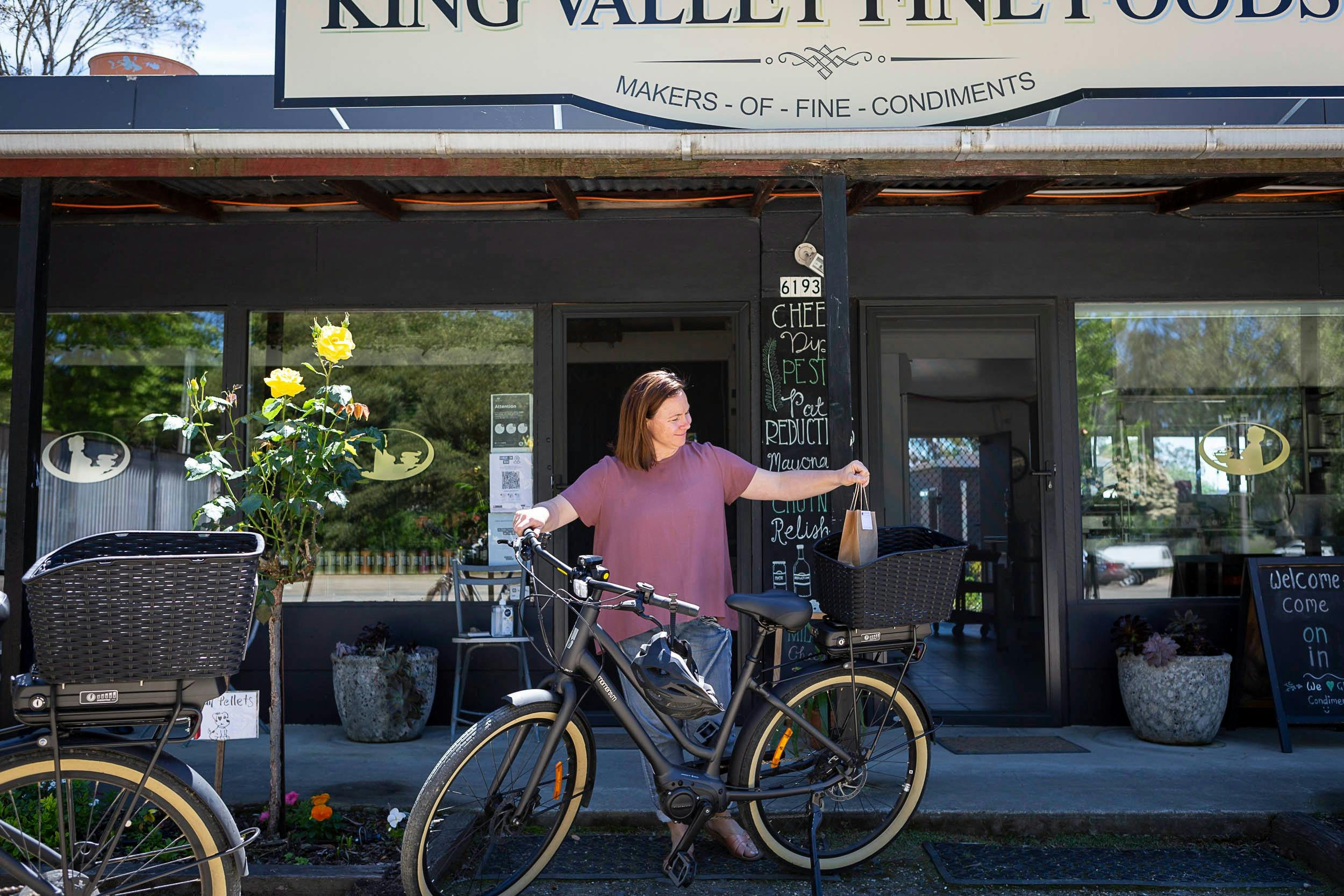 Cycle to our retail Condiment store in Whitfield