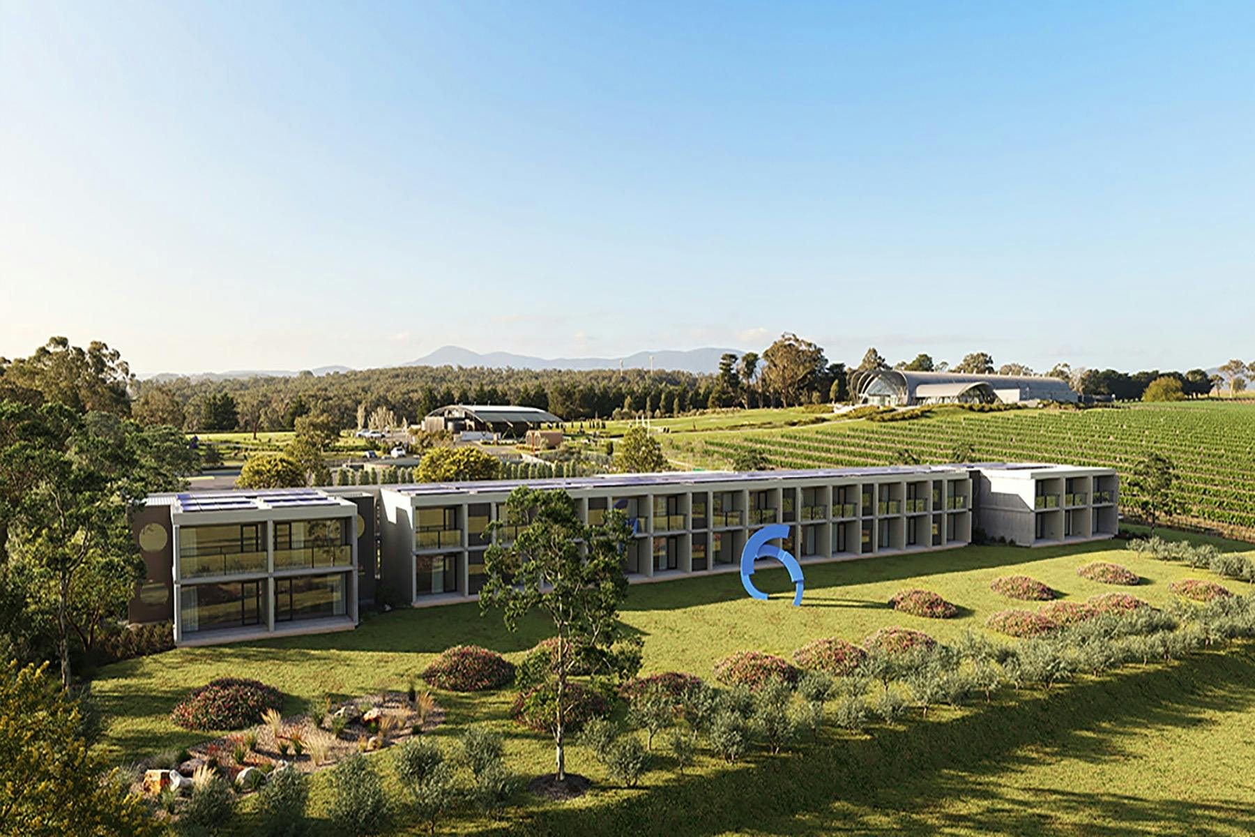 Hotel: coming soon - artist impression only