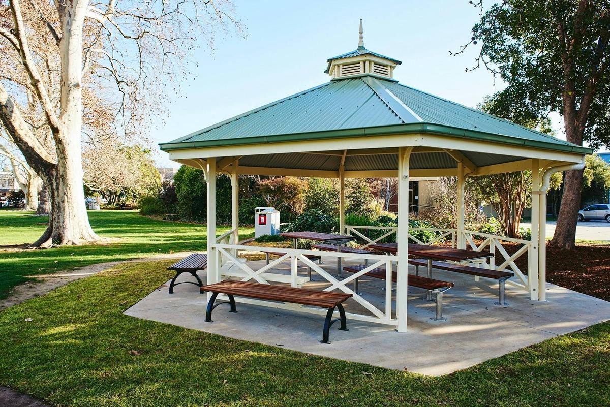 Rotunda in gardens