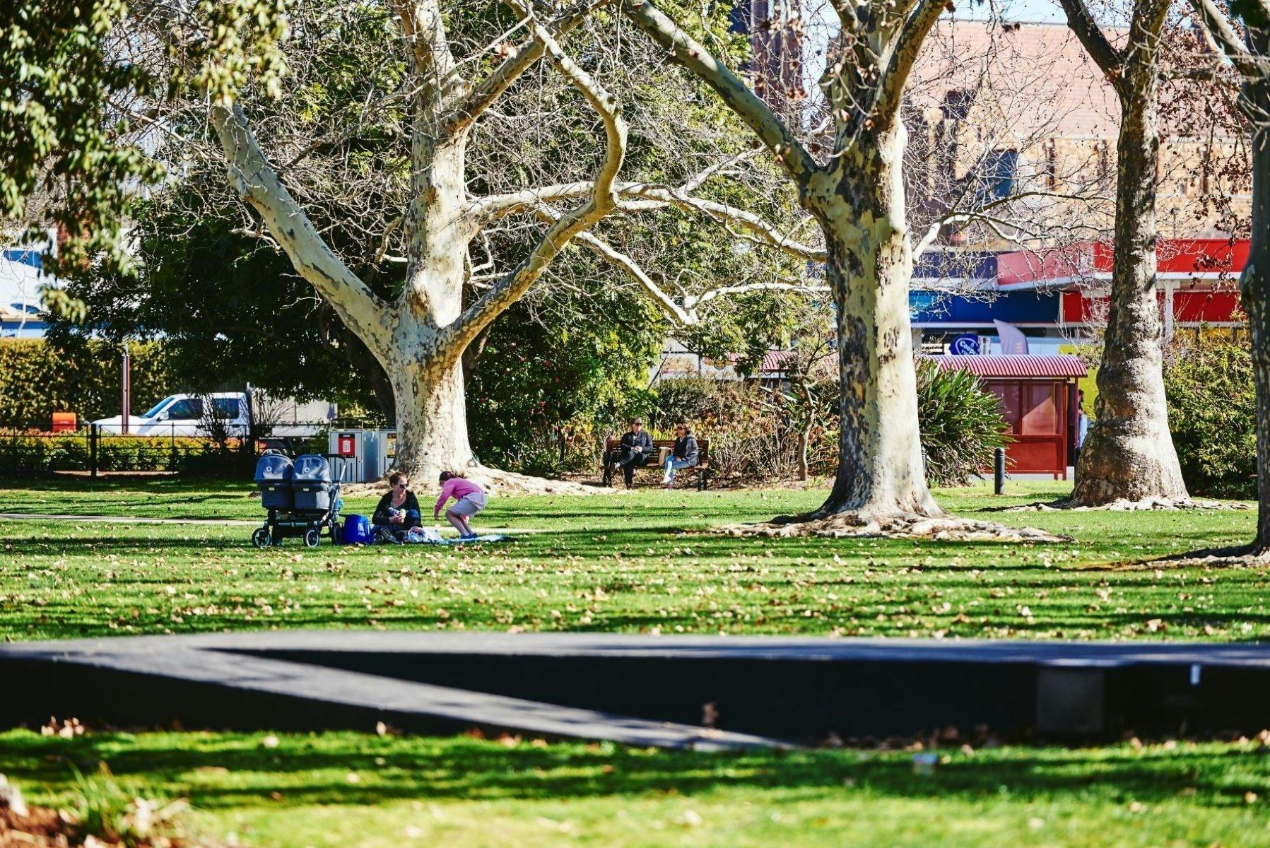 Gardens in Ovens St Wangaratta