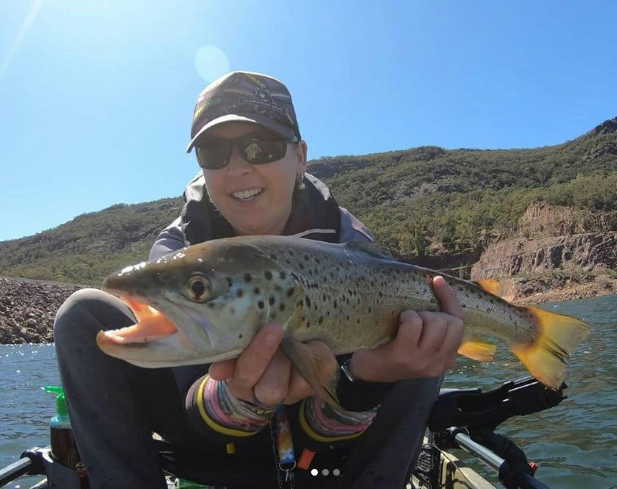 Great fishing at Lake Bellfield