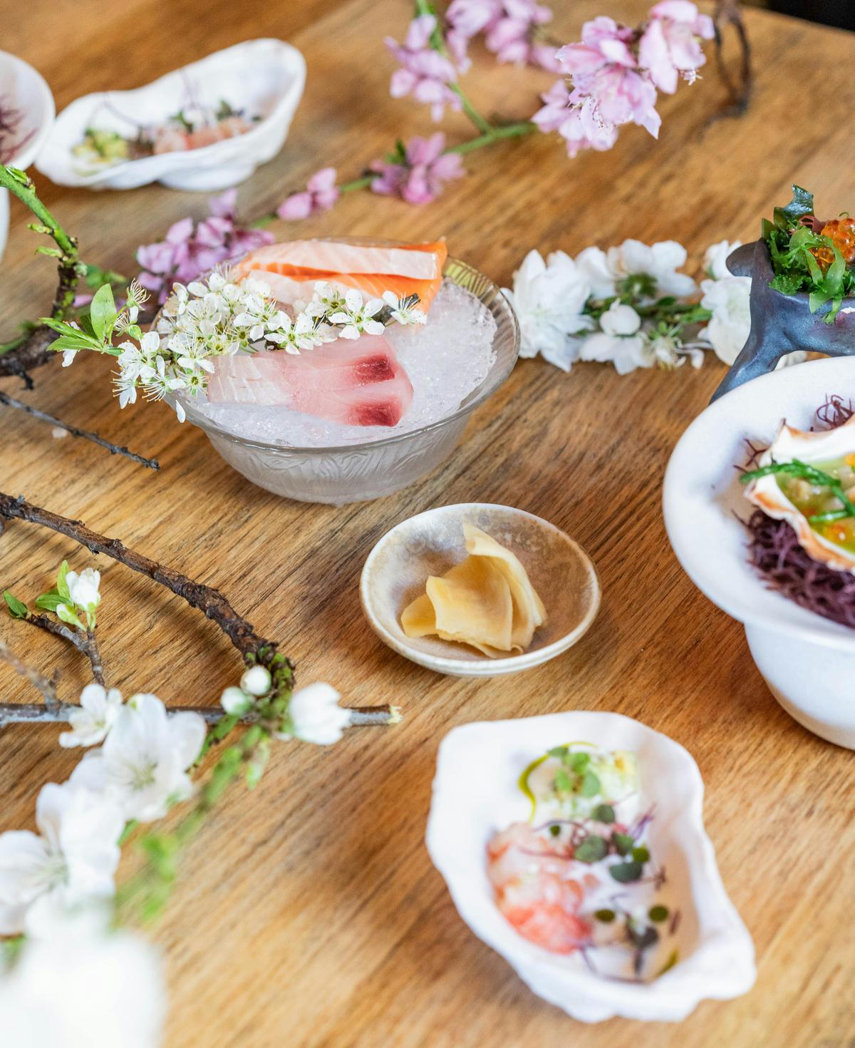 spring sashimi