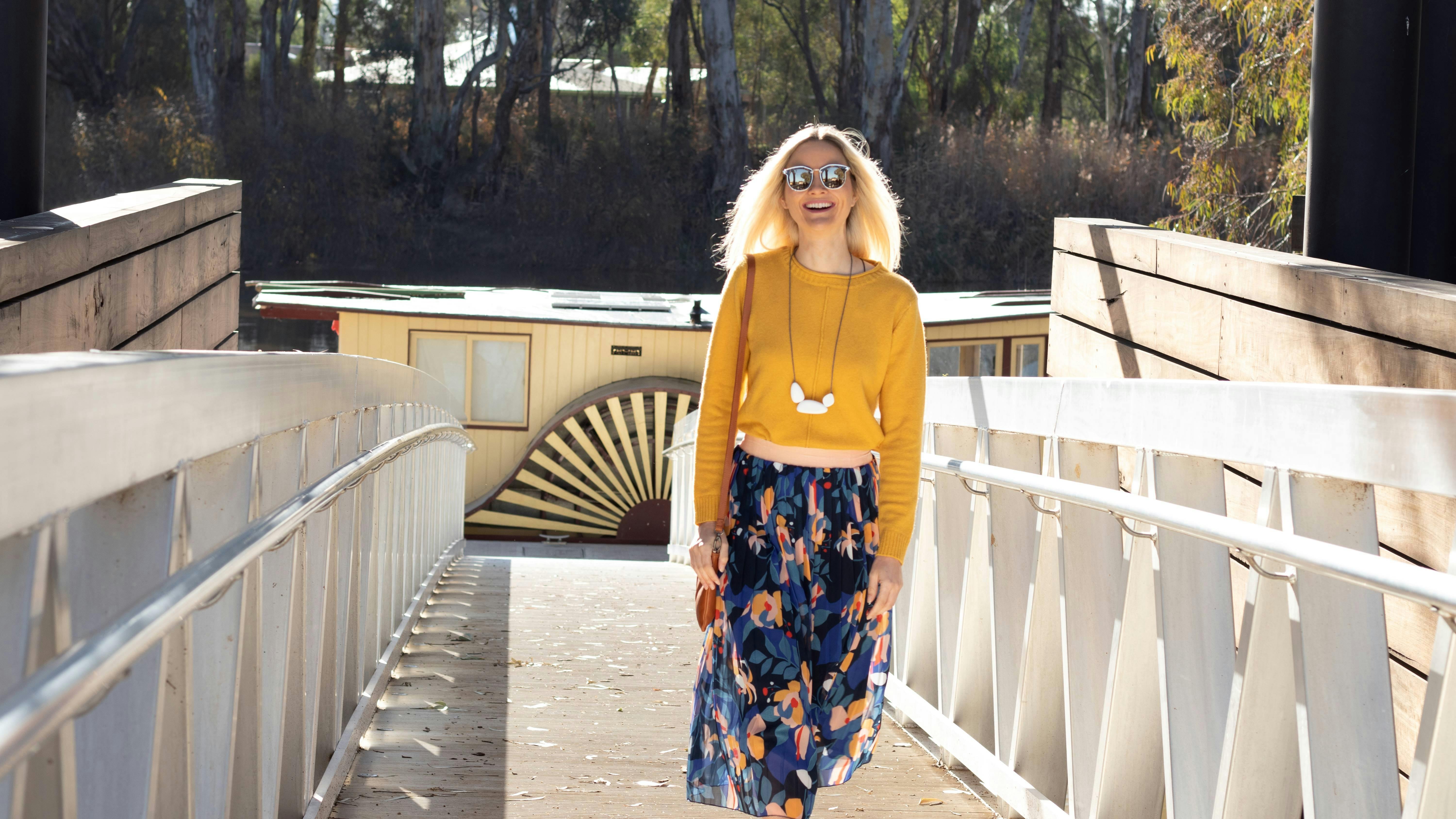 Koondrook Wharf walkway