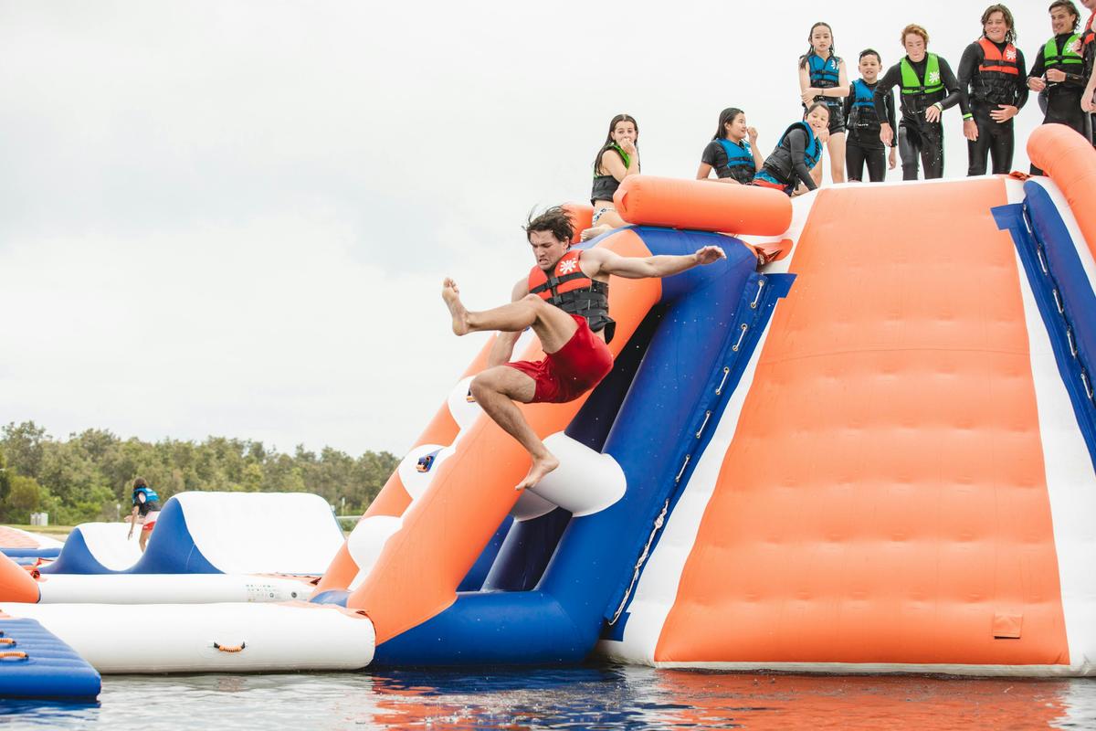 Slippery slides
