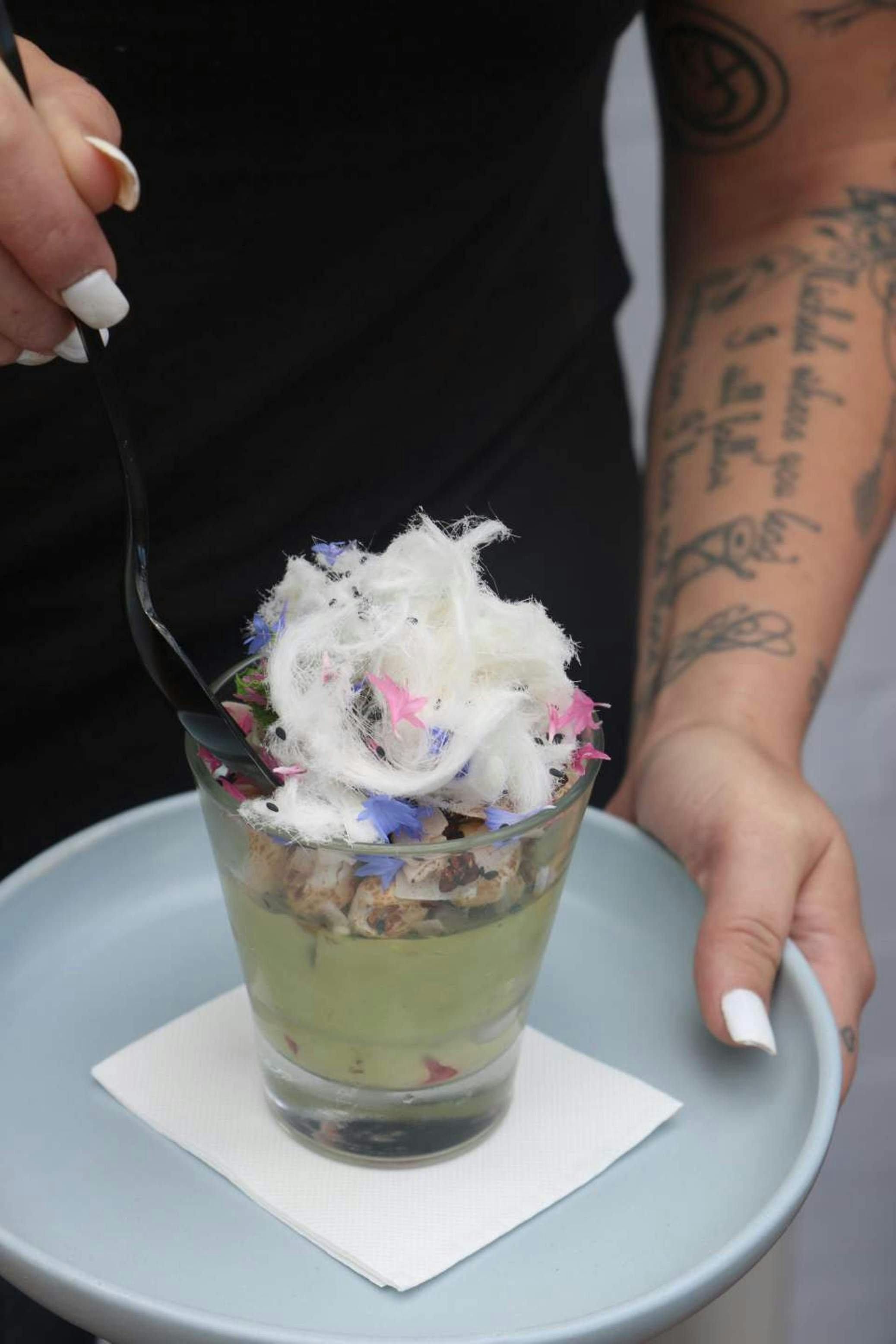 Beautiful food created at King of the Castle