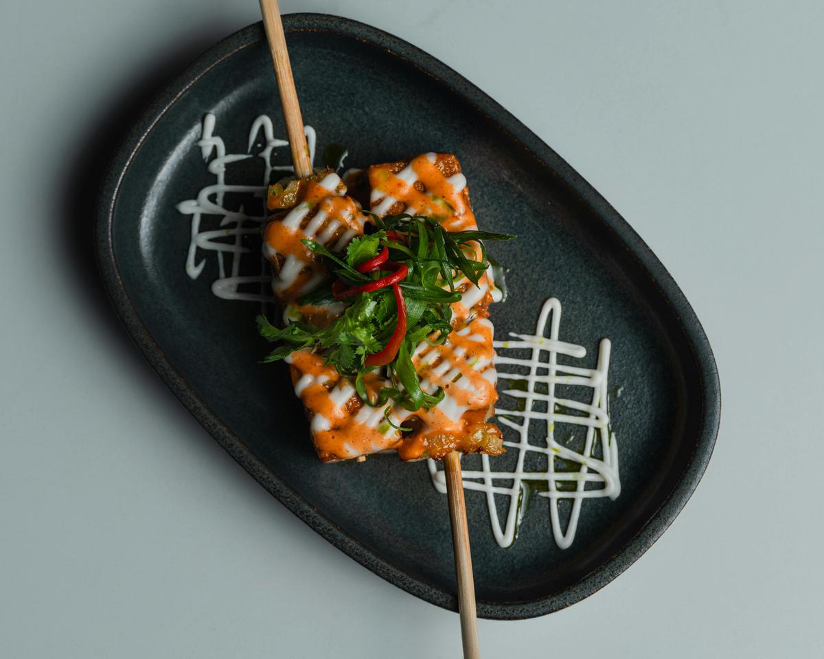 Pineapple tofu bang bang