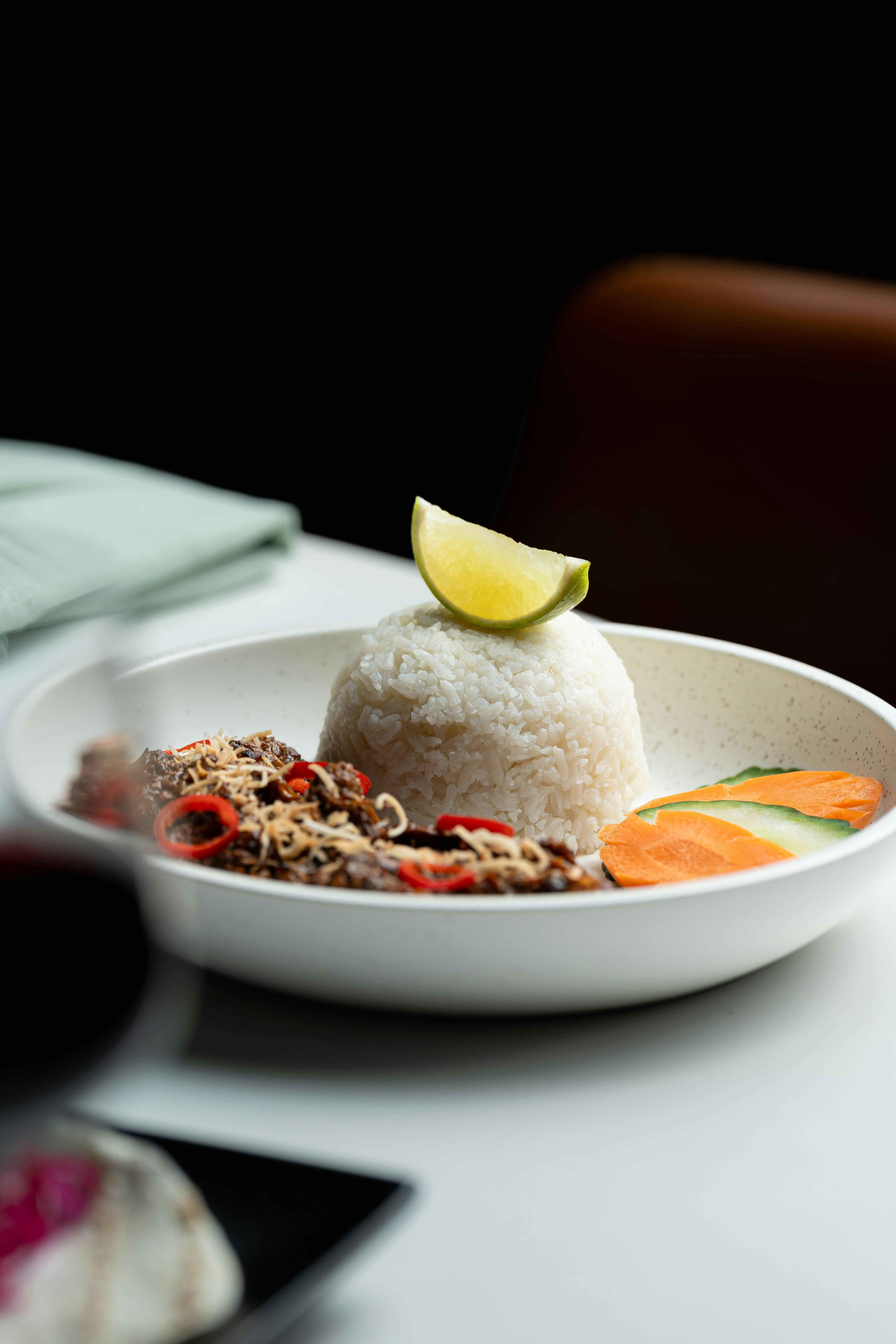 Beef Randang With Rice