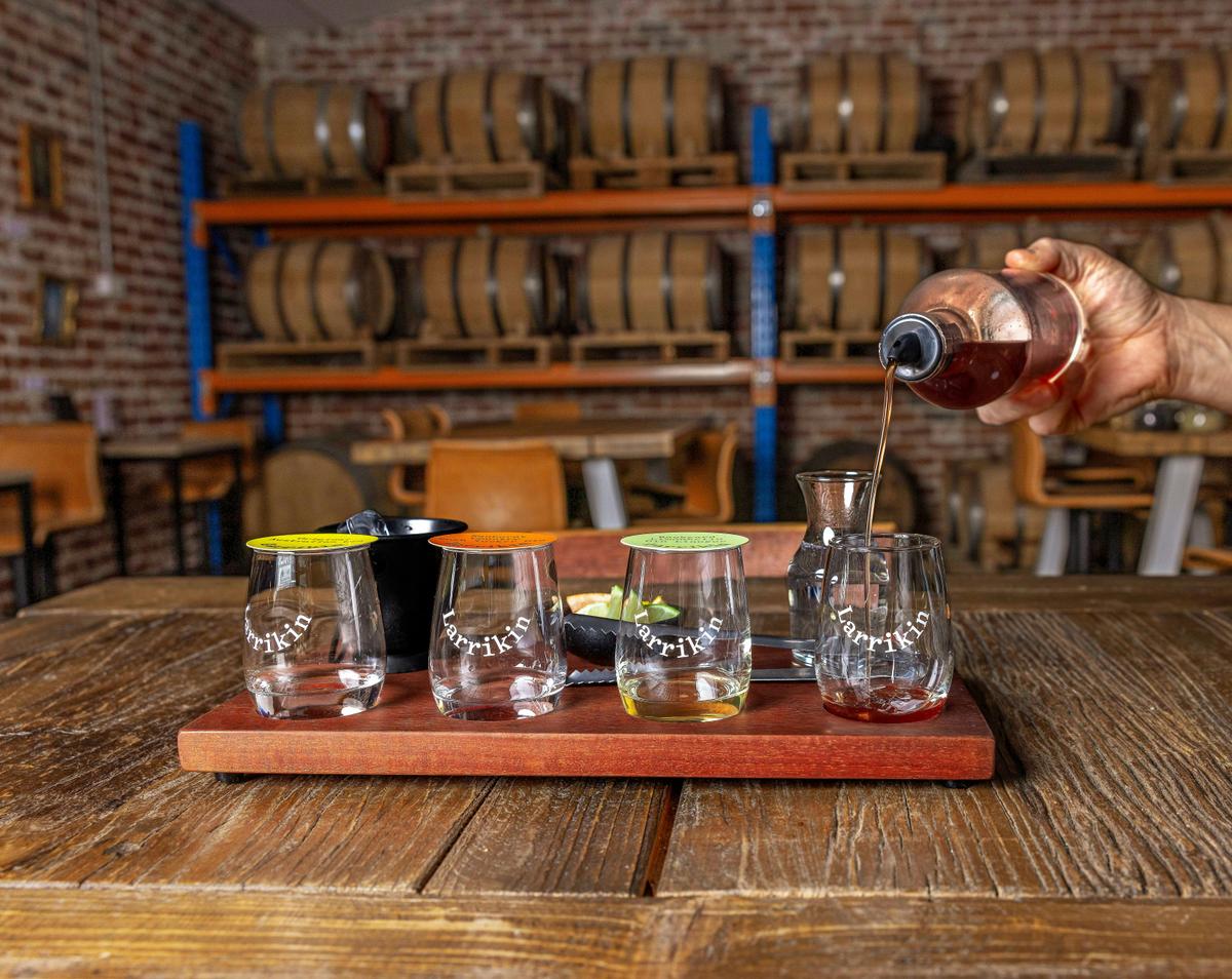 Gin tasting flightq