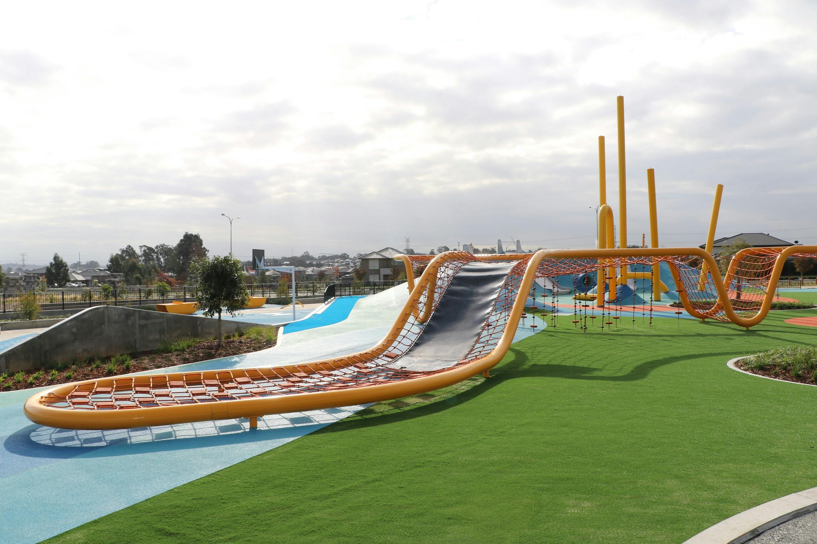 Play equipment at Howard Park