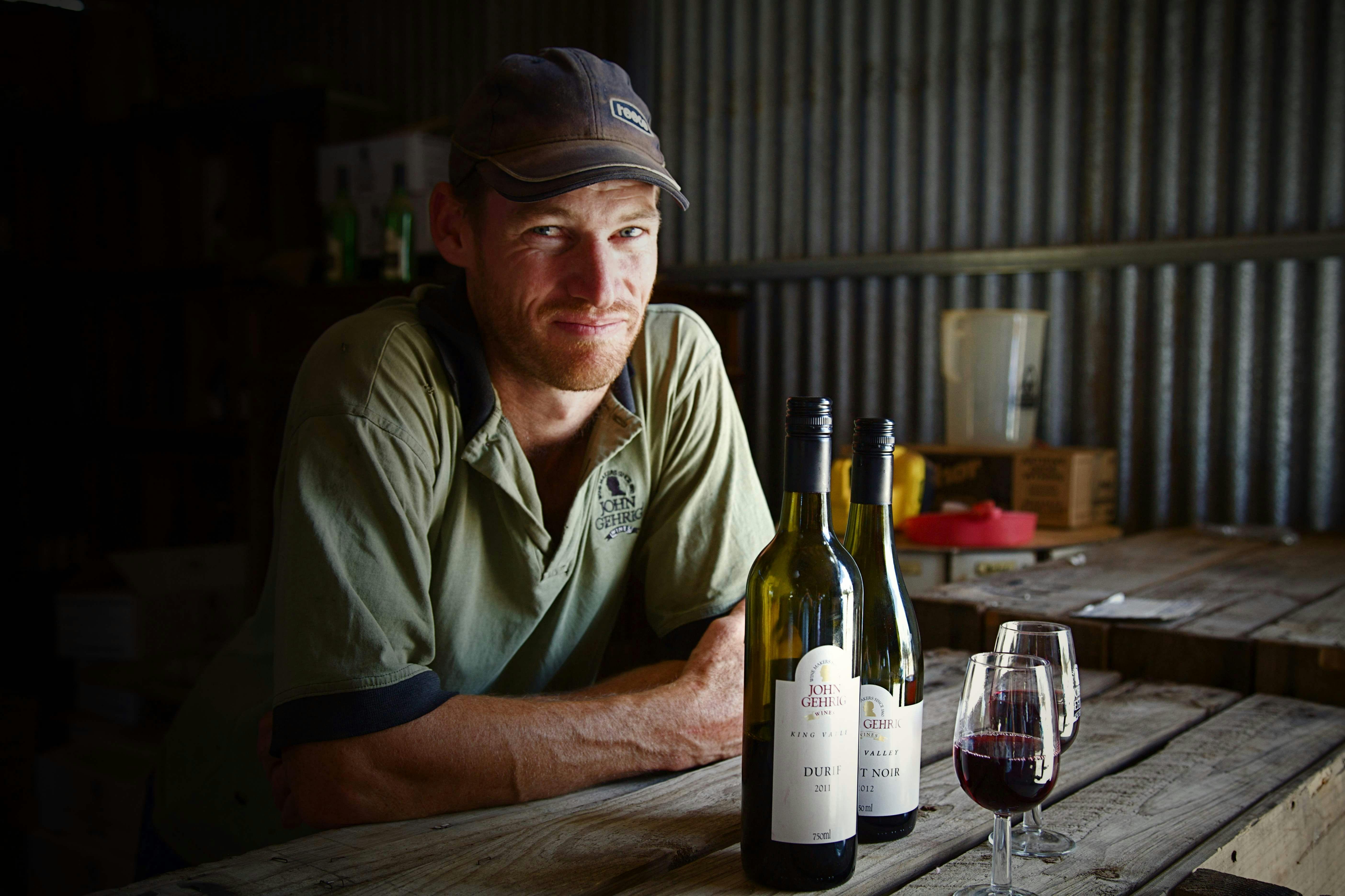 Winemaker Ross Gehrig