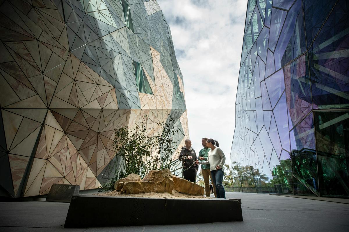 Even in the heart of the city there is Aboriginal culture all around if you know where to look.