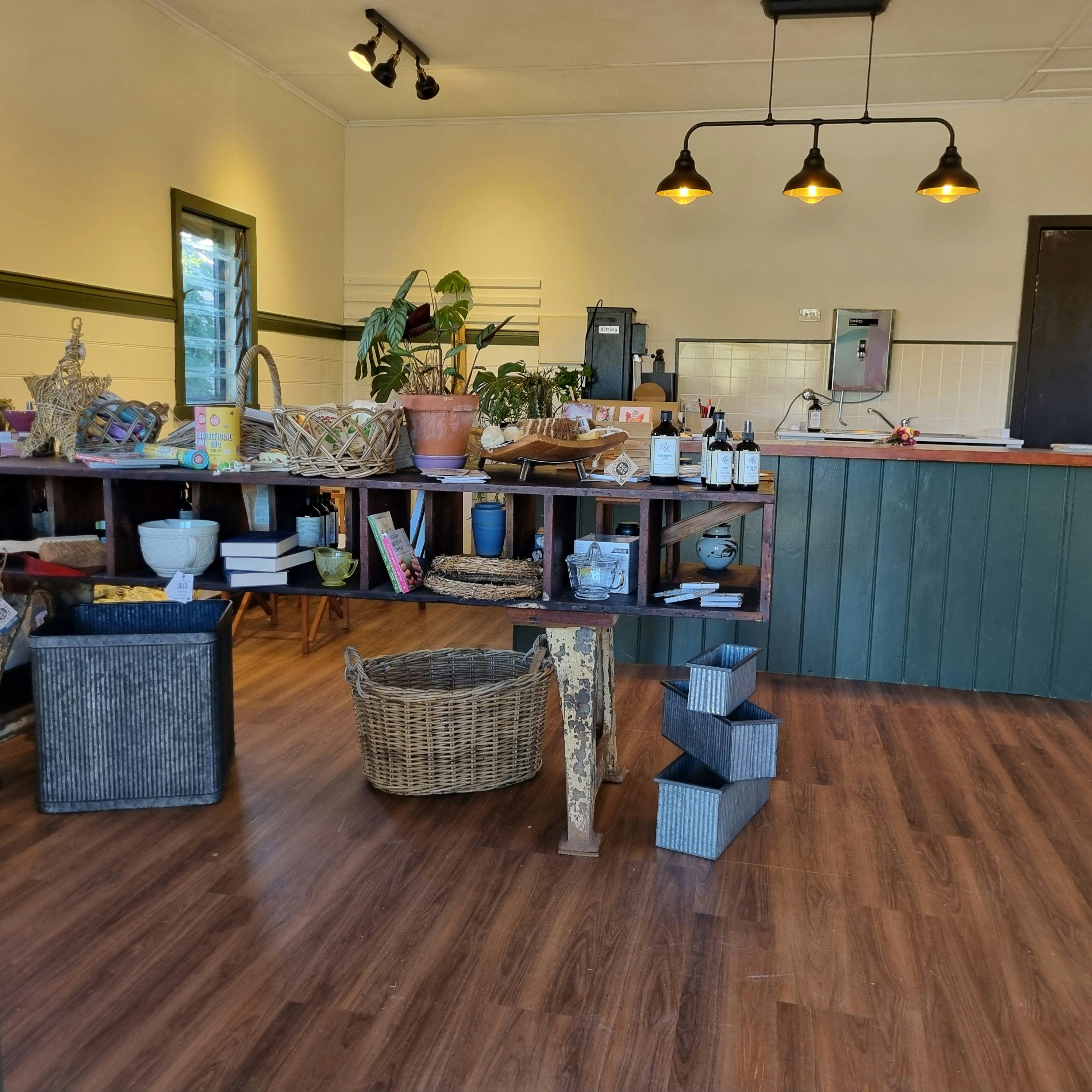 Walk in the front door of Kitchen Garden Mercantile and enter a welcoming haven