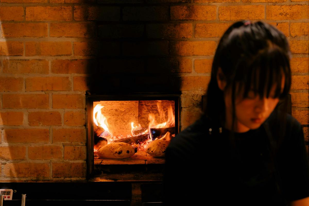 Sourdough in the wood fire oven