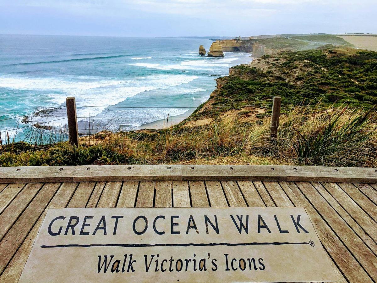 The Start of the Great Ocean Walk - A Pack-Free Experience by Life's An Adventure