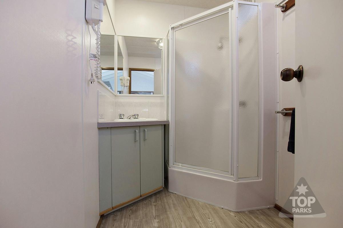 Bathroom Two Bedroom Village Cabin