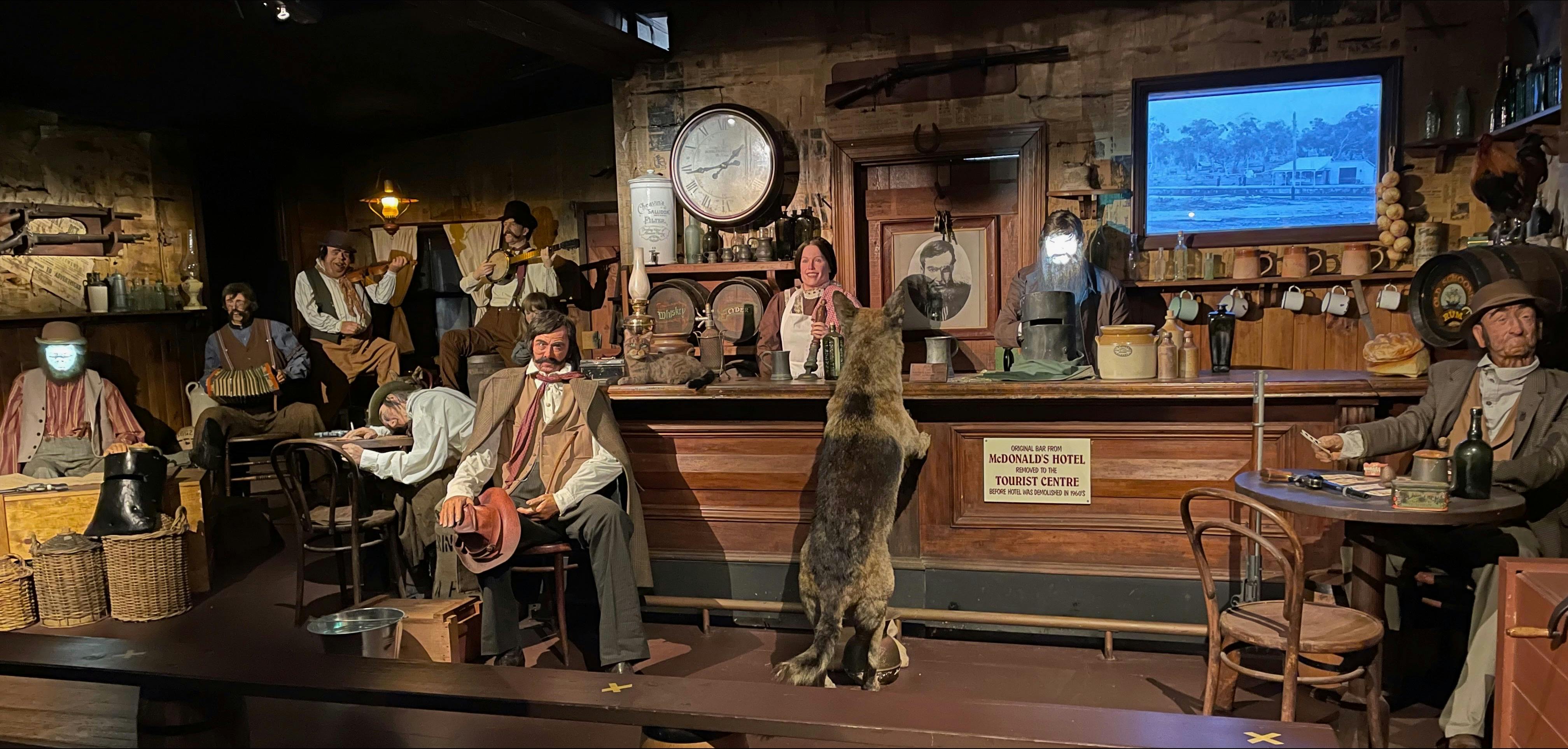 Captives in the Glenrowan Inn