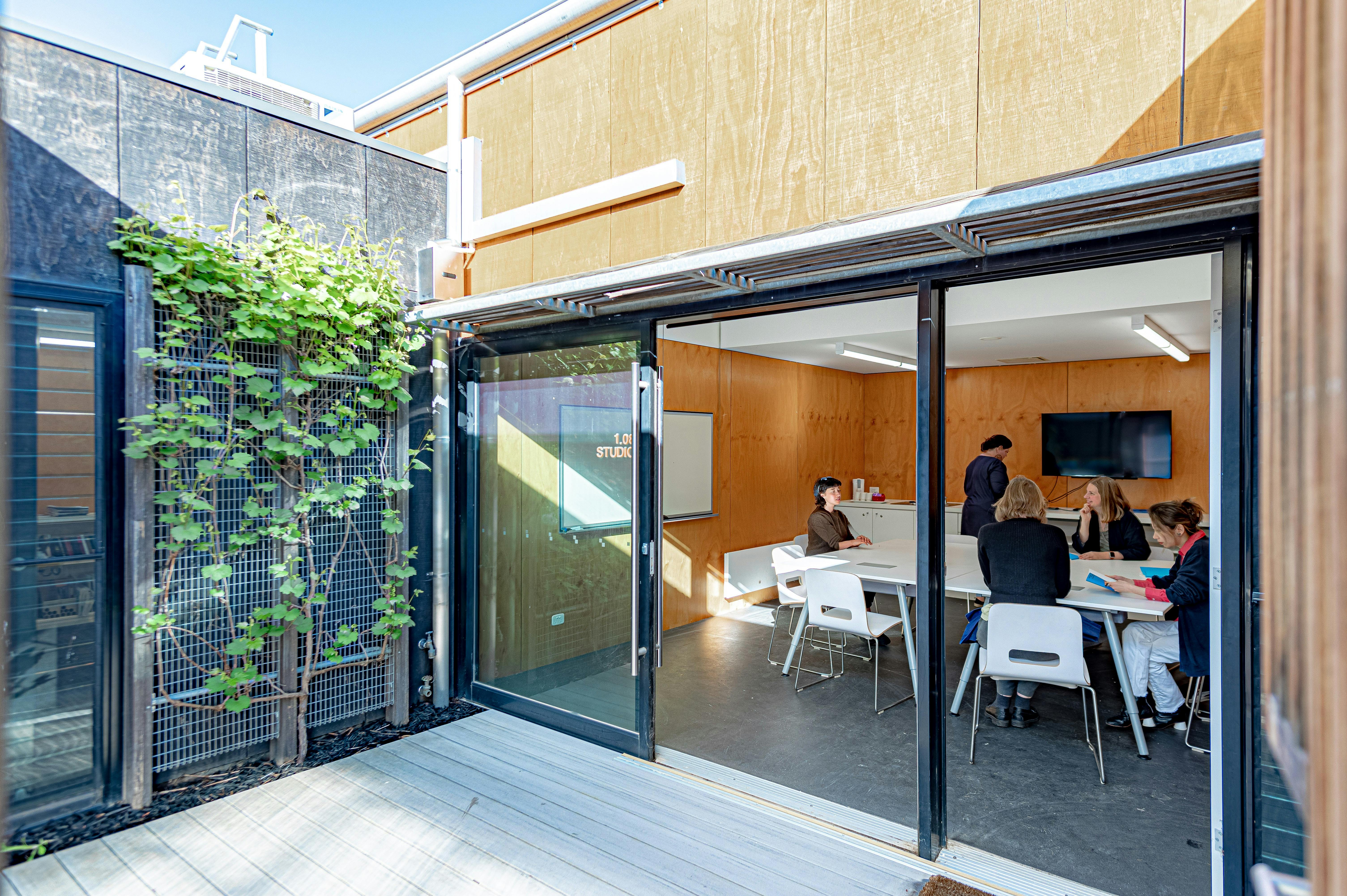 Meeting space at La Trobe Art Institute