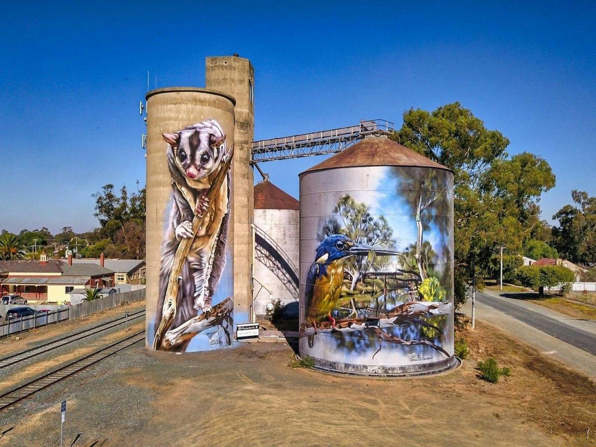 Rochester Silo Art