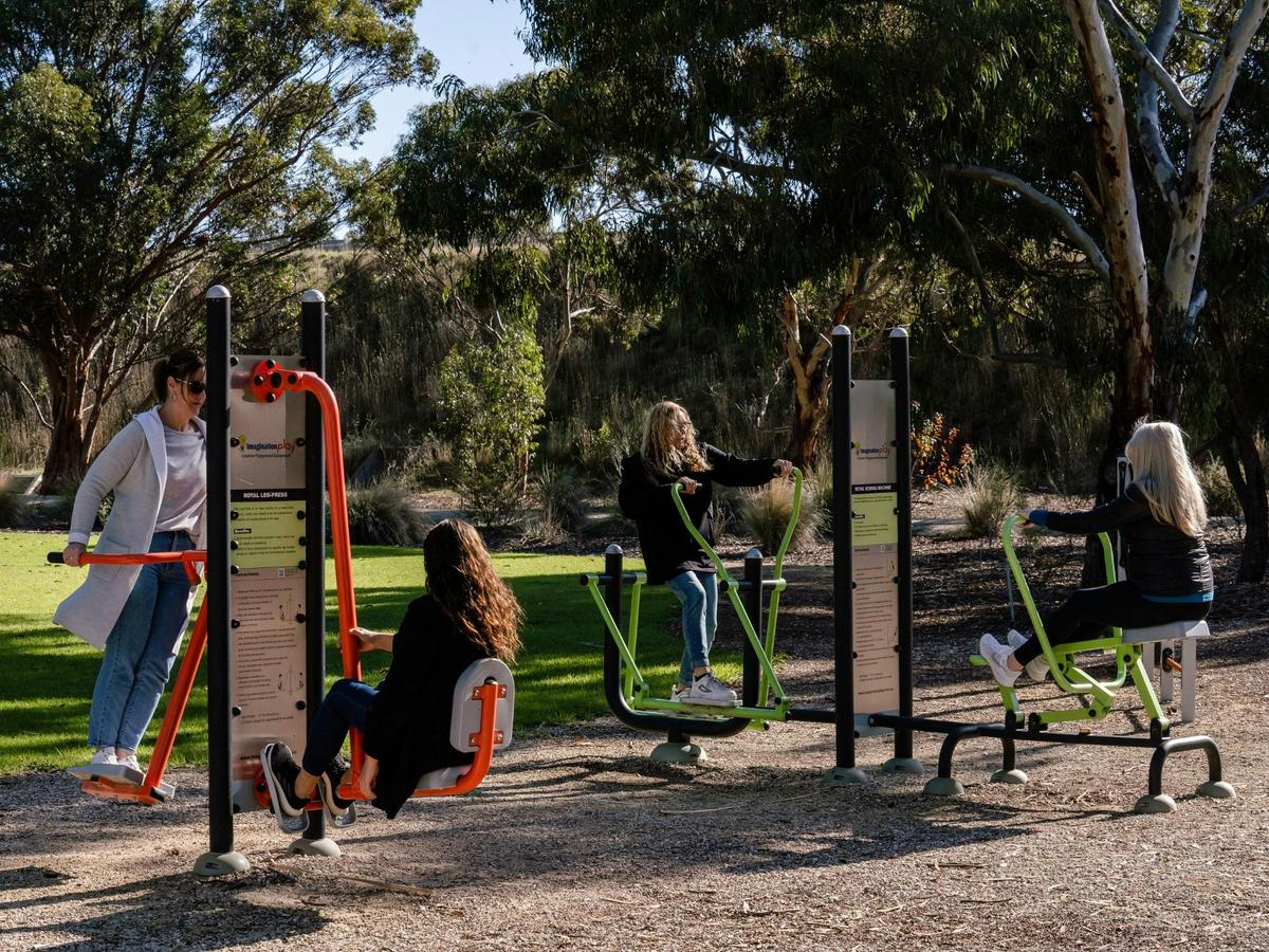 Work out at Kaniva Wetlands and Fauna Park