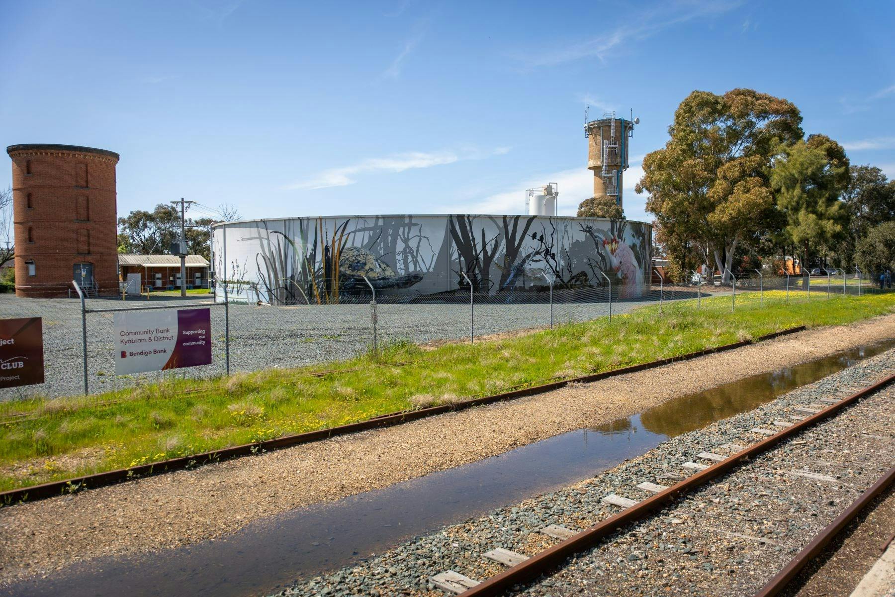 Kyabram Water Tank Mural