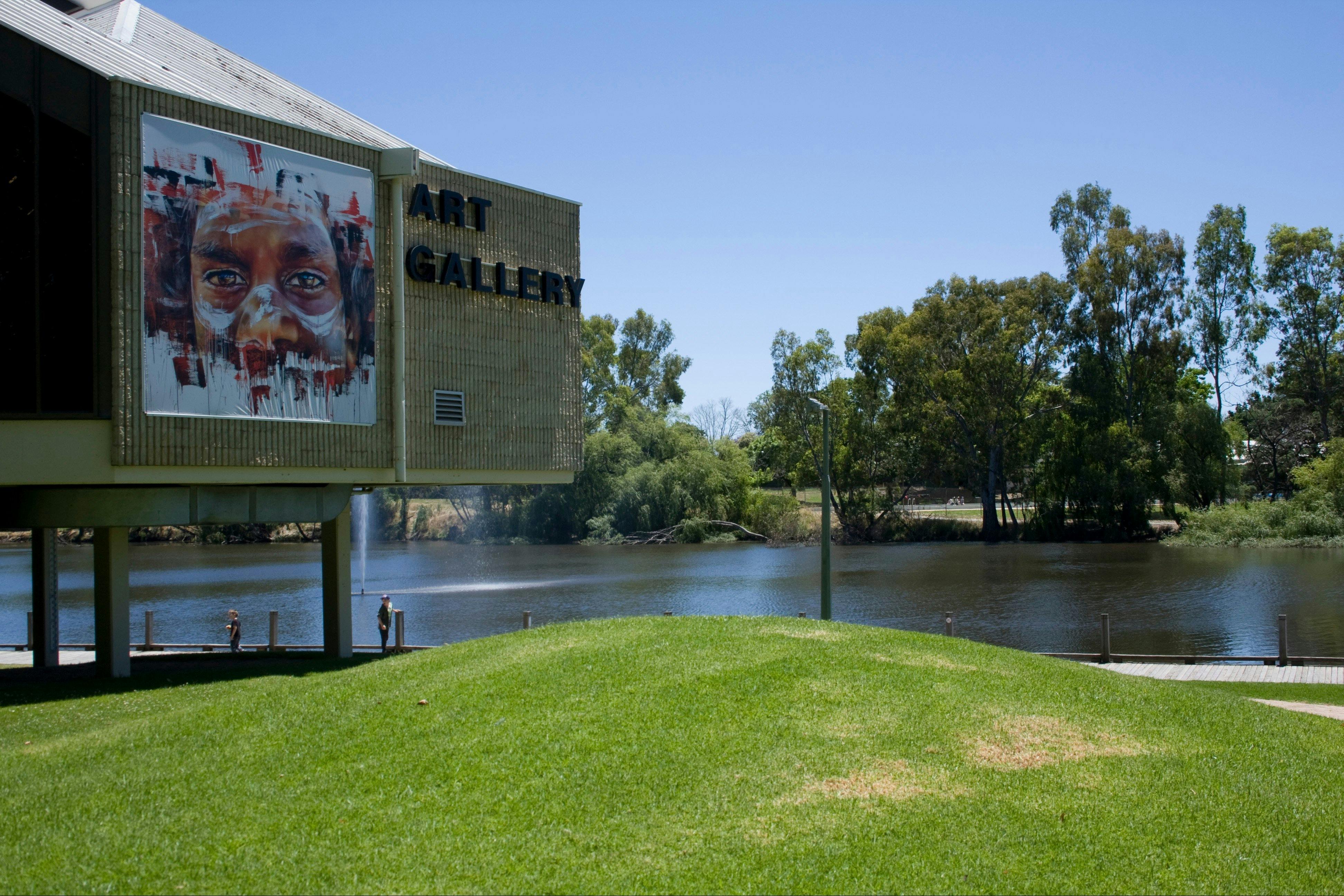 Benalla Art Gallery on Lake Benalla