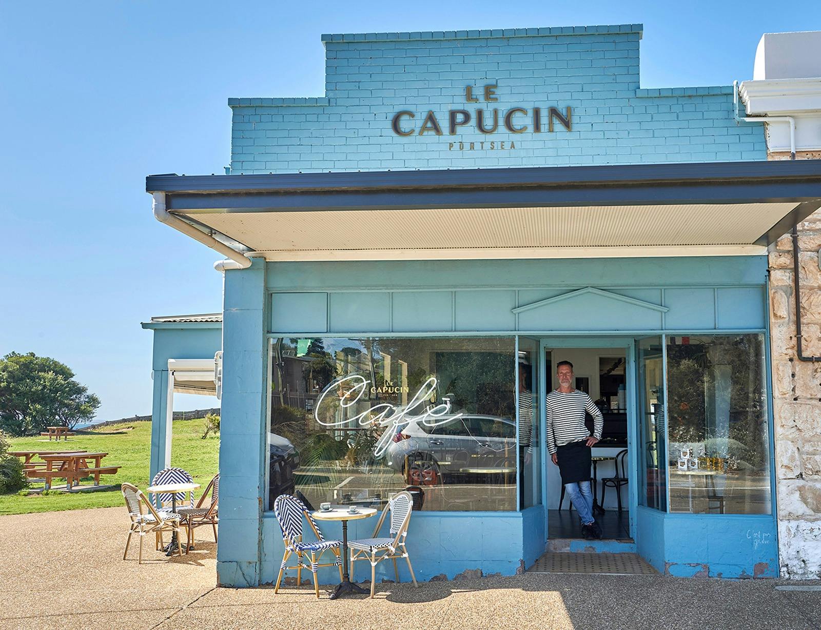 Le Capucin front with Loïc 2021