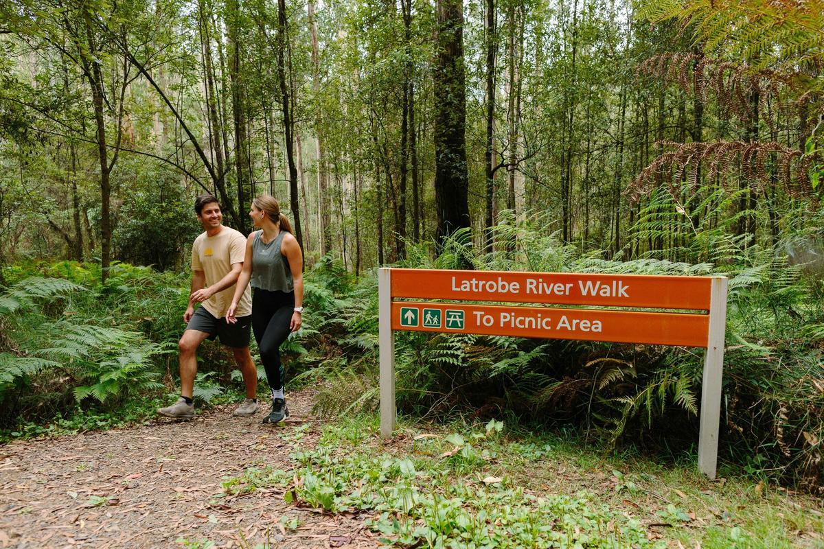 Enjoy a short walk to the river