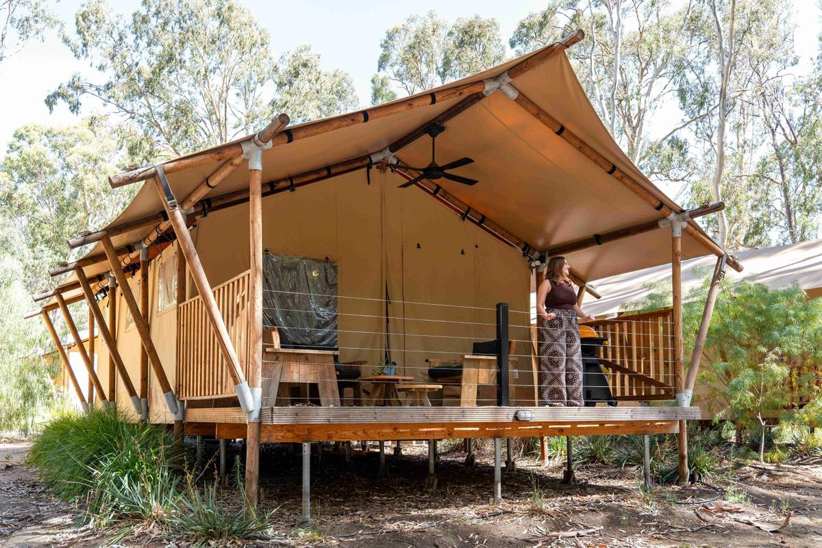Koondrook Glamping Retreat Deck