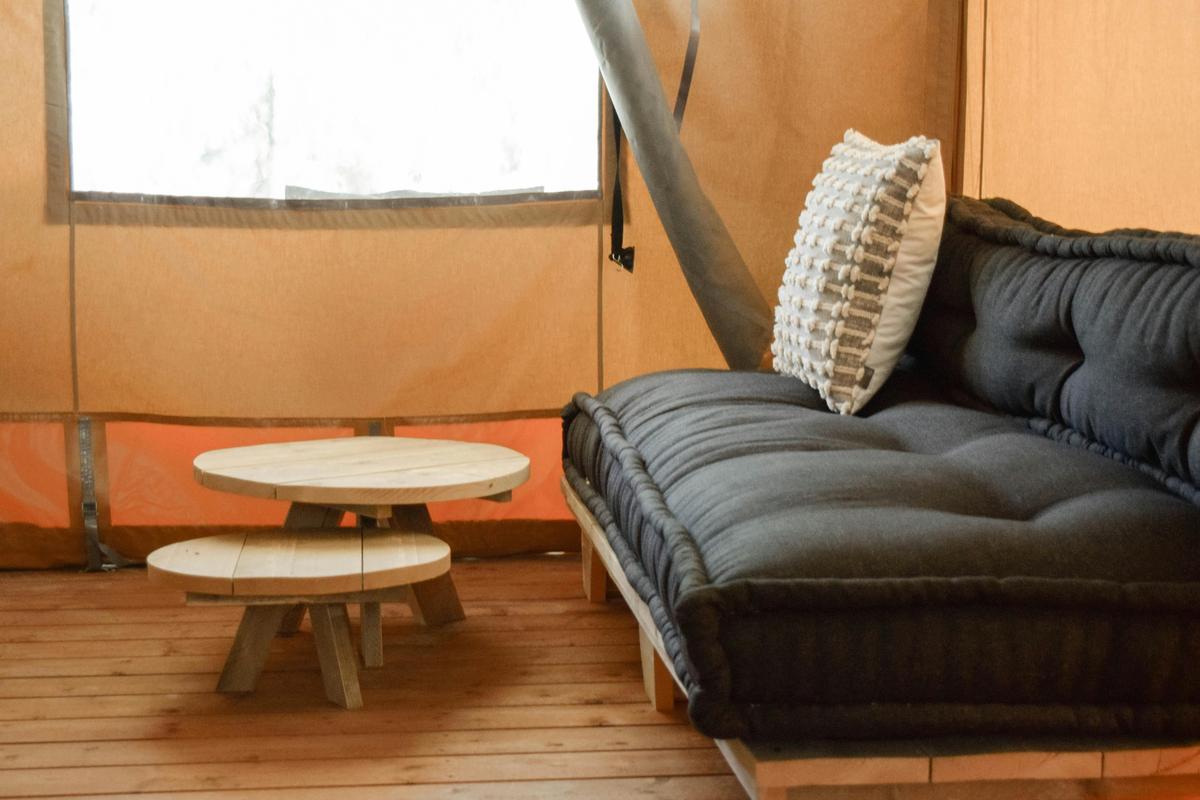 Koondrook Glamping Retreat Lounge