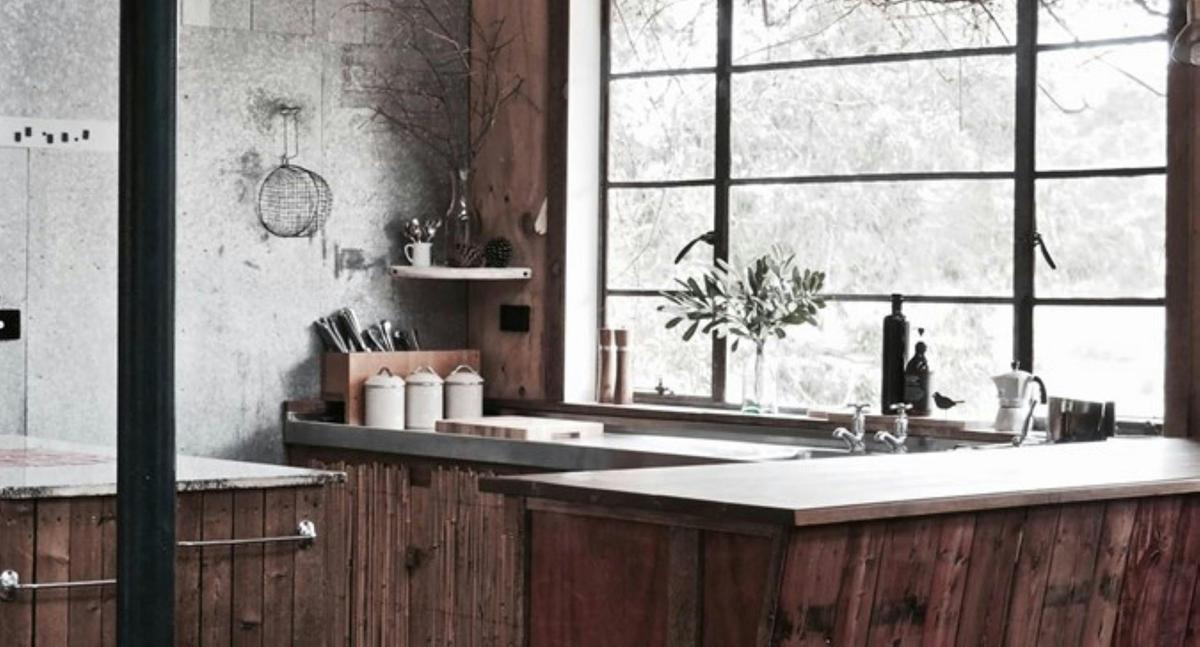 Rustic kitchen