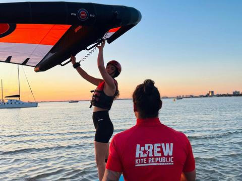 Wing Foil Lesson St Kilda