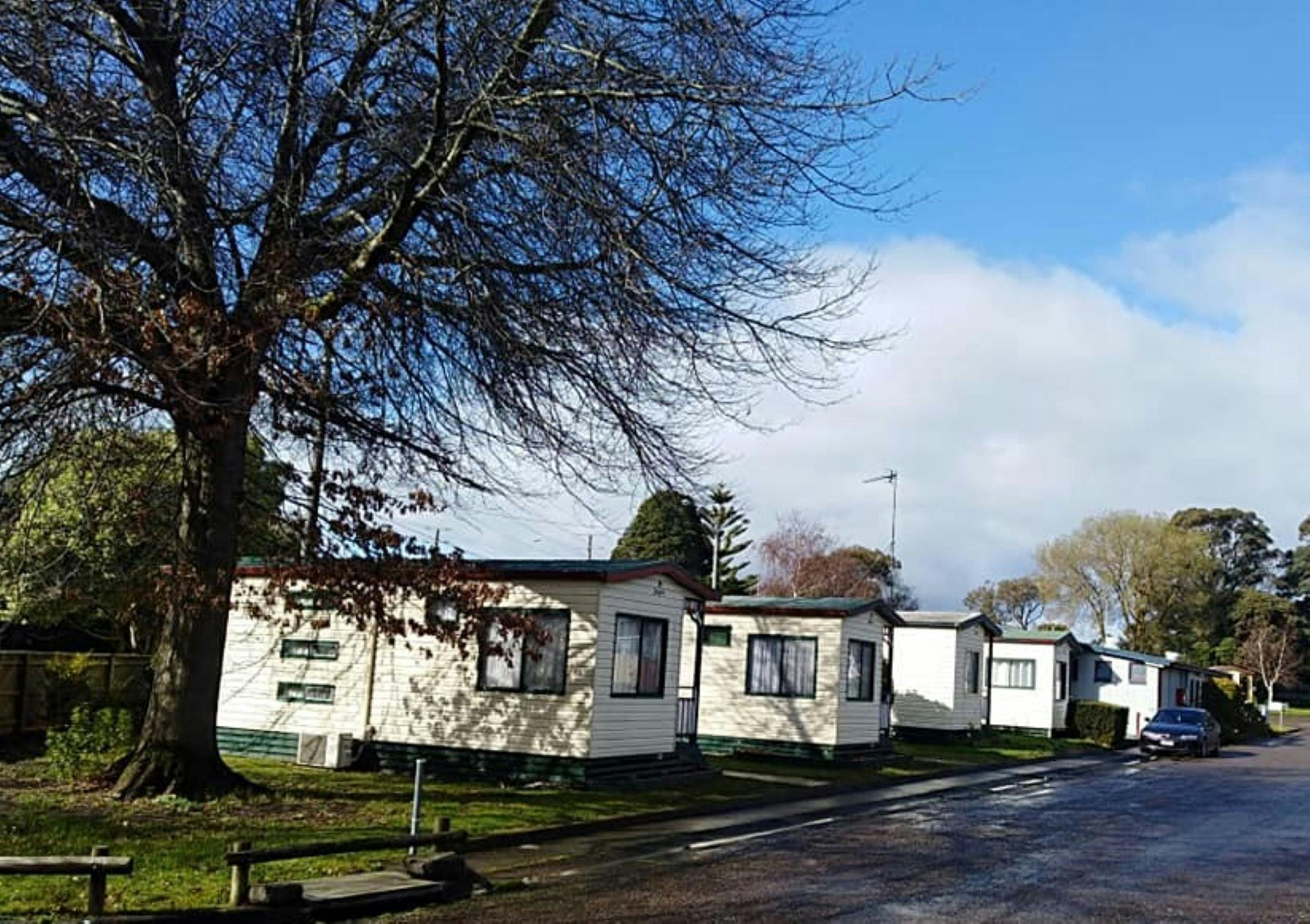 Some of our lovely cabins