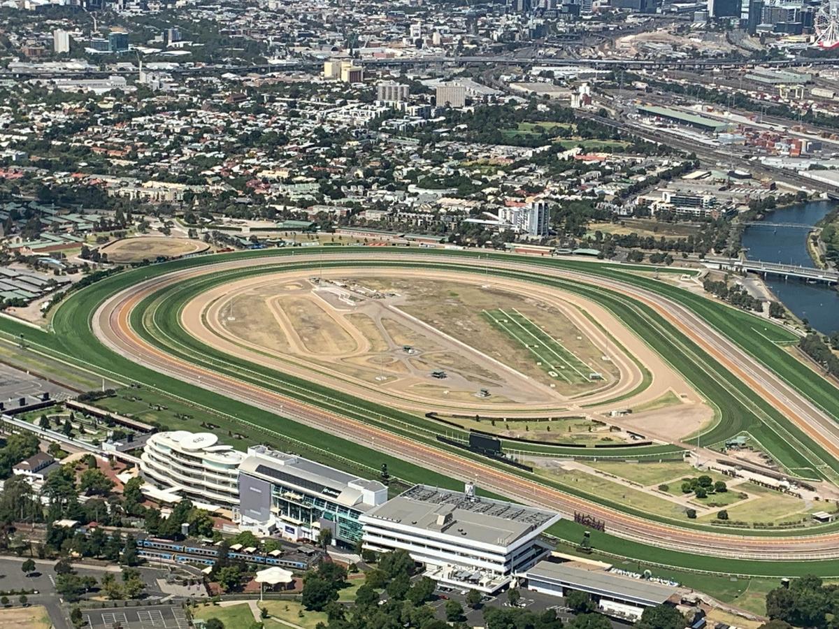 Sights from Above - Flemington Racecourse