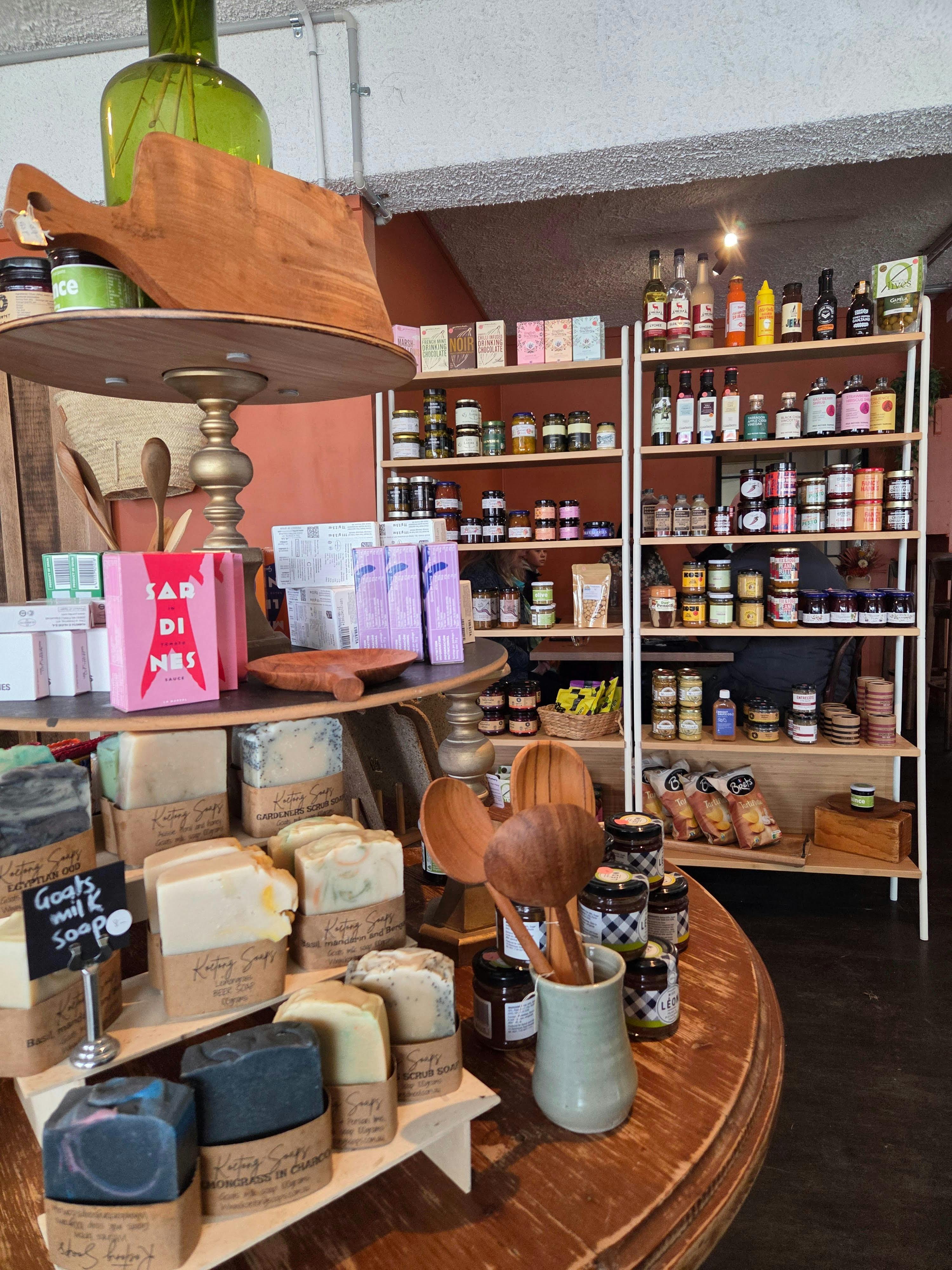 A range of local goods