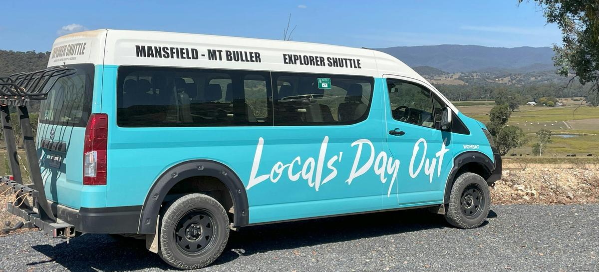 Locals Day Out provides touring, charter and mountain bike shuttles from Mansfield to Mt. Buller.
