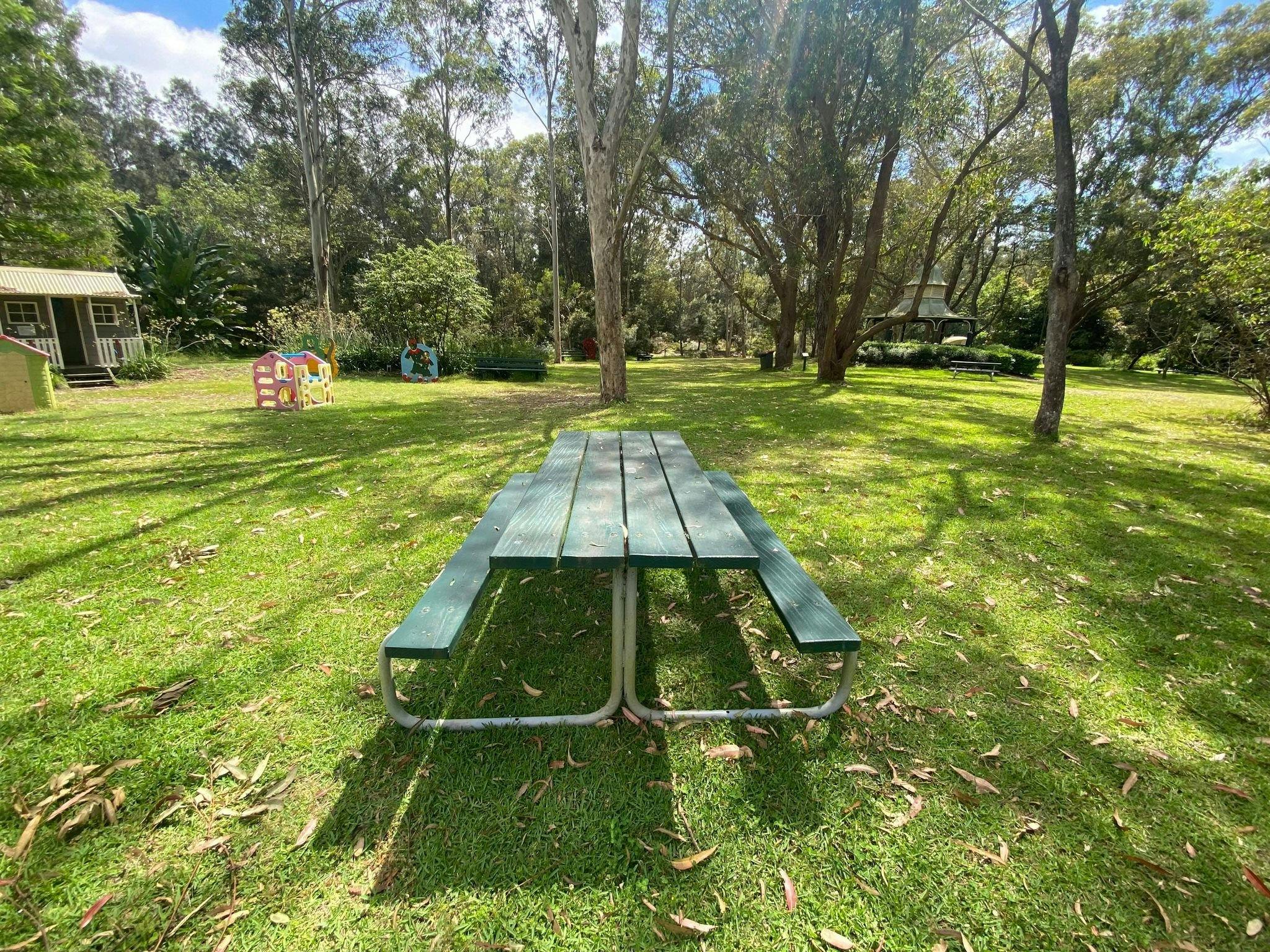 Picnic Area at Hunter Region Botanic Gardens