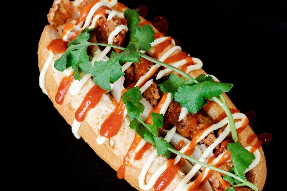 Cafe version of a Banh Mi