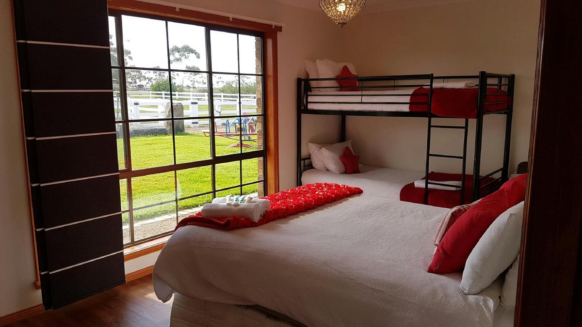 Second Bedroom Queen bed and 2 bunk beds