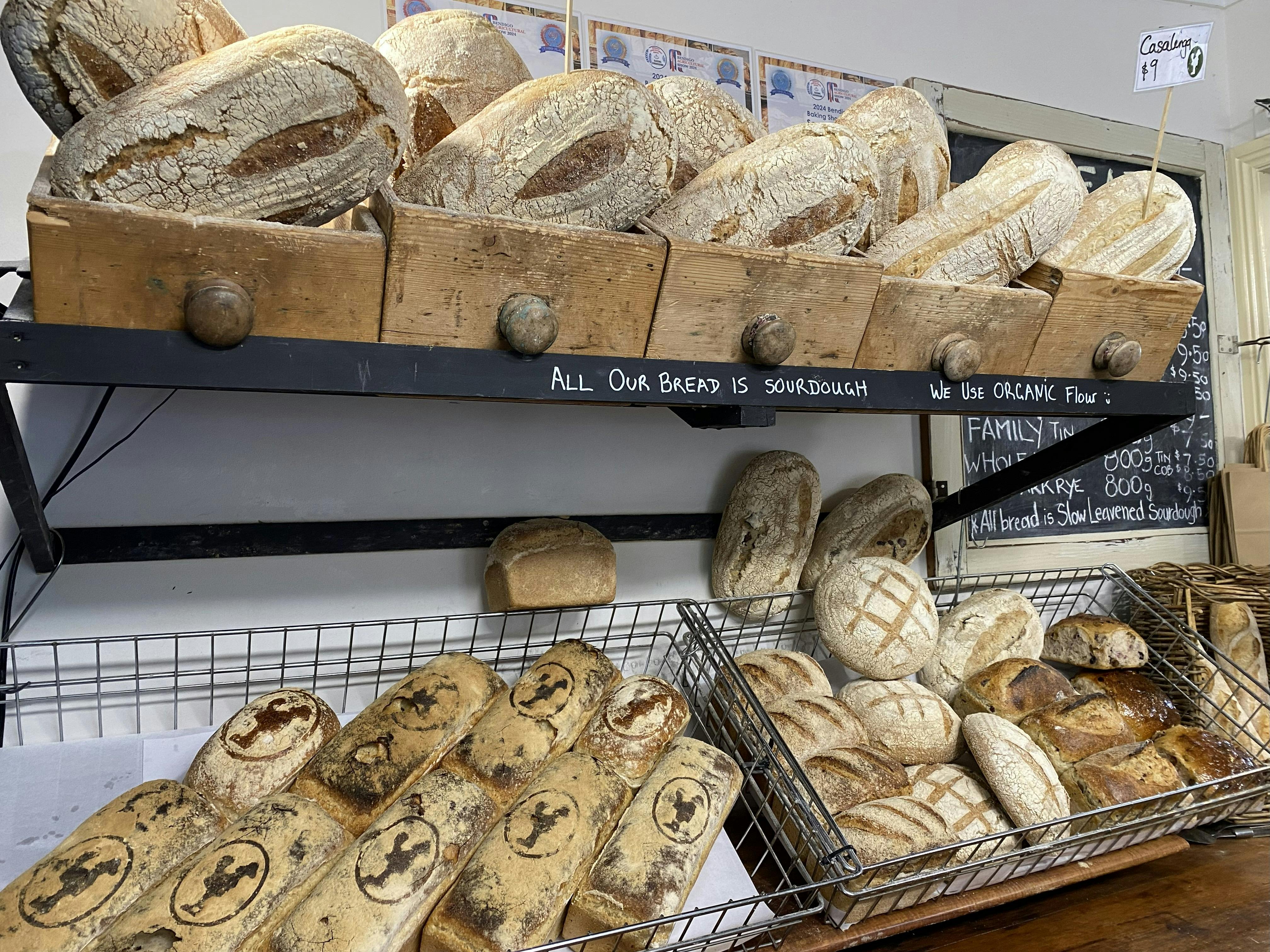 Maldon Bakery - break to go soughdough