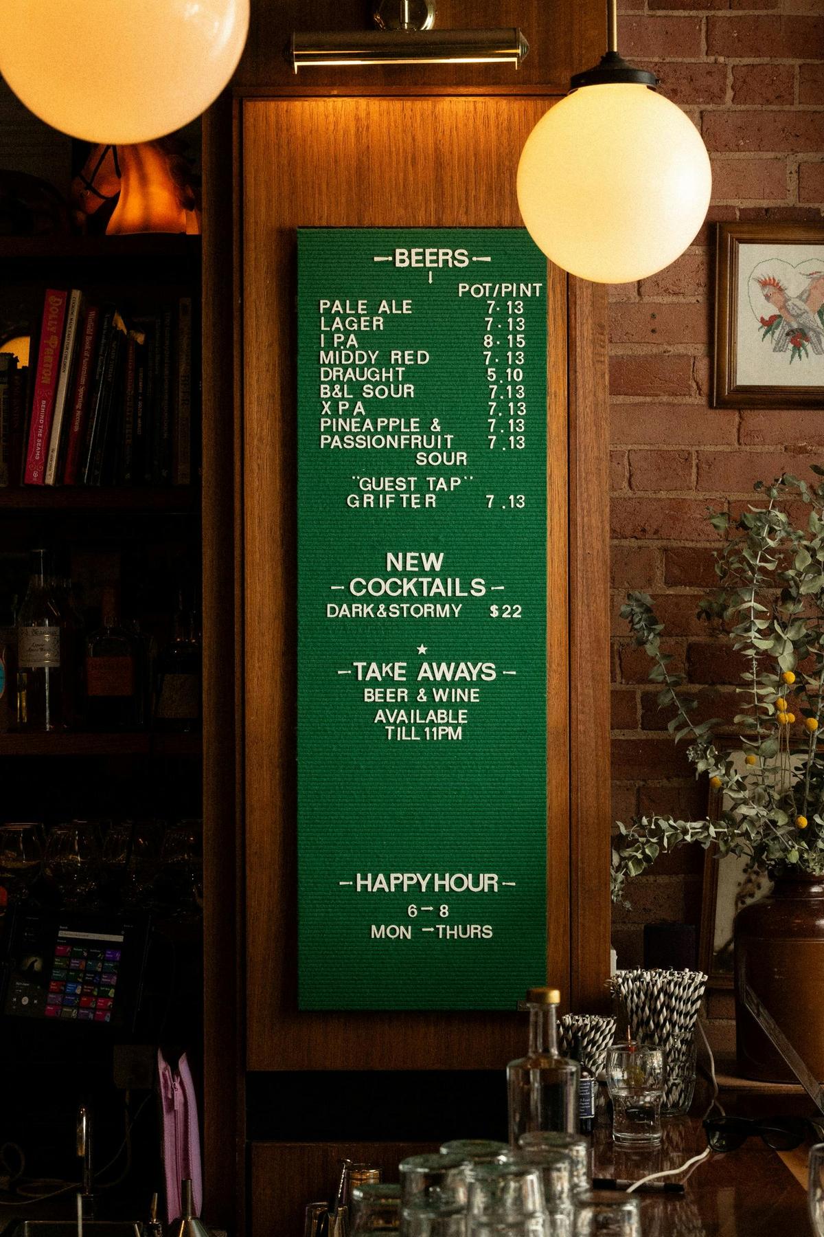 Menu Board