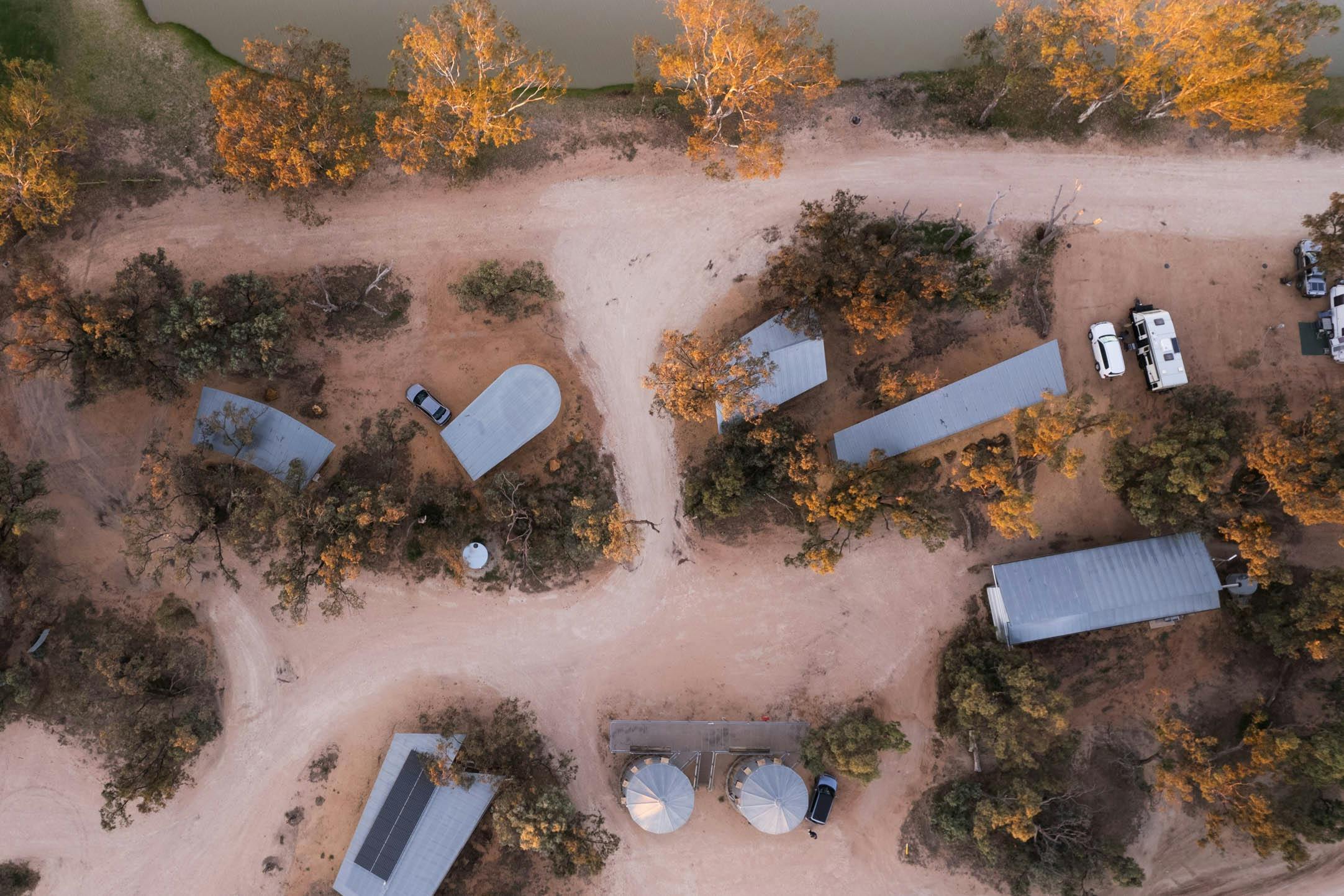 Aerial view of Accommodation