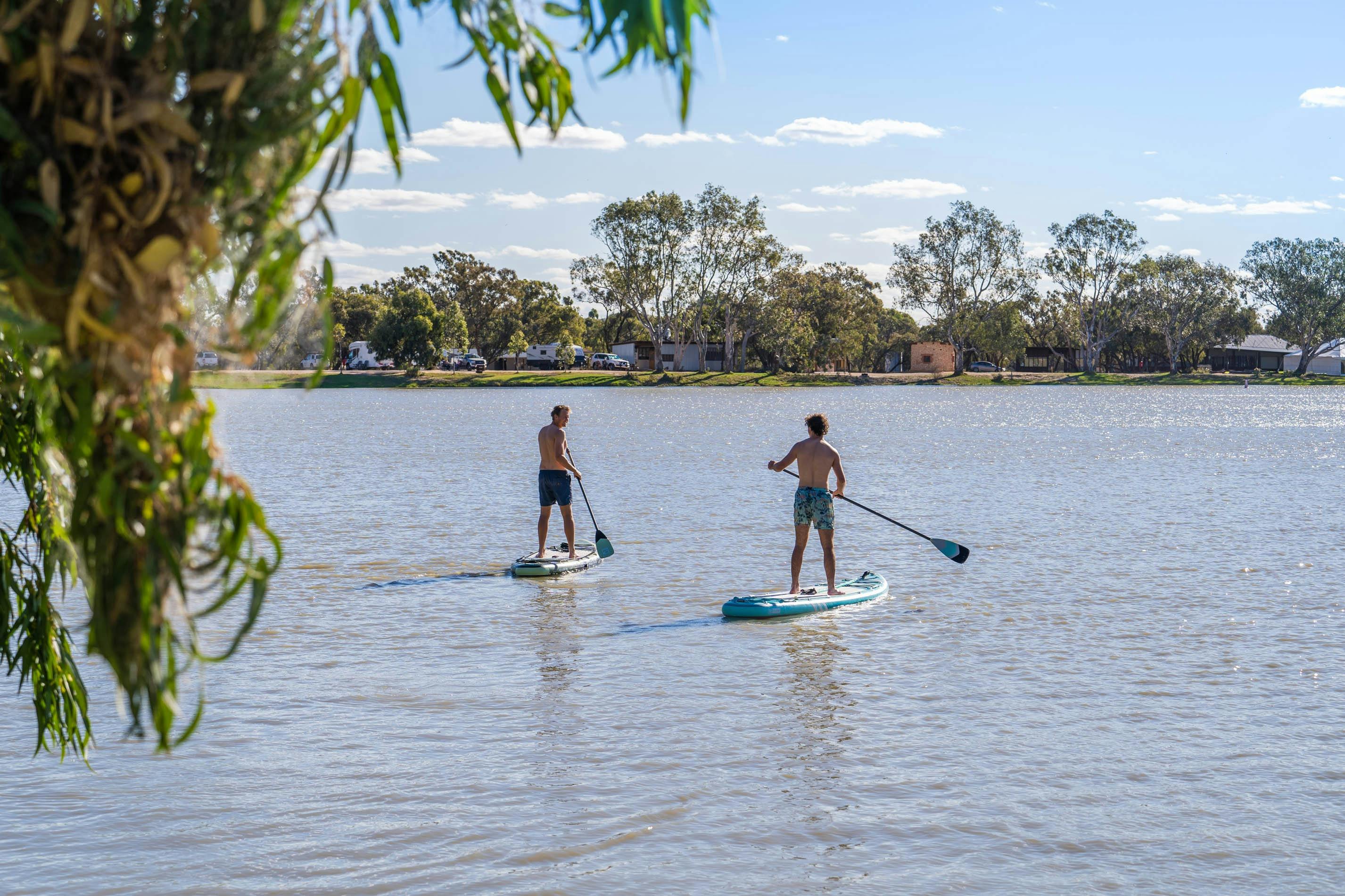 Stand up paddle boarding Lake
