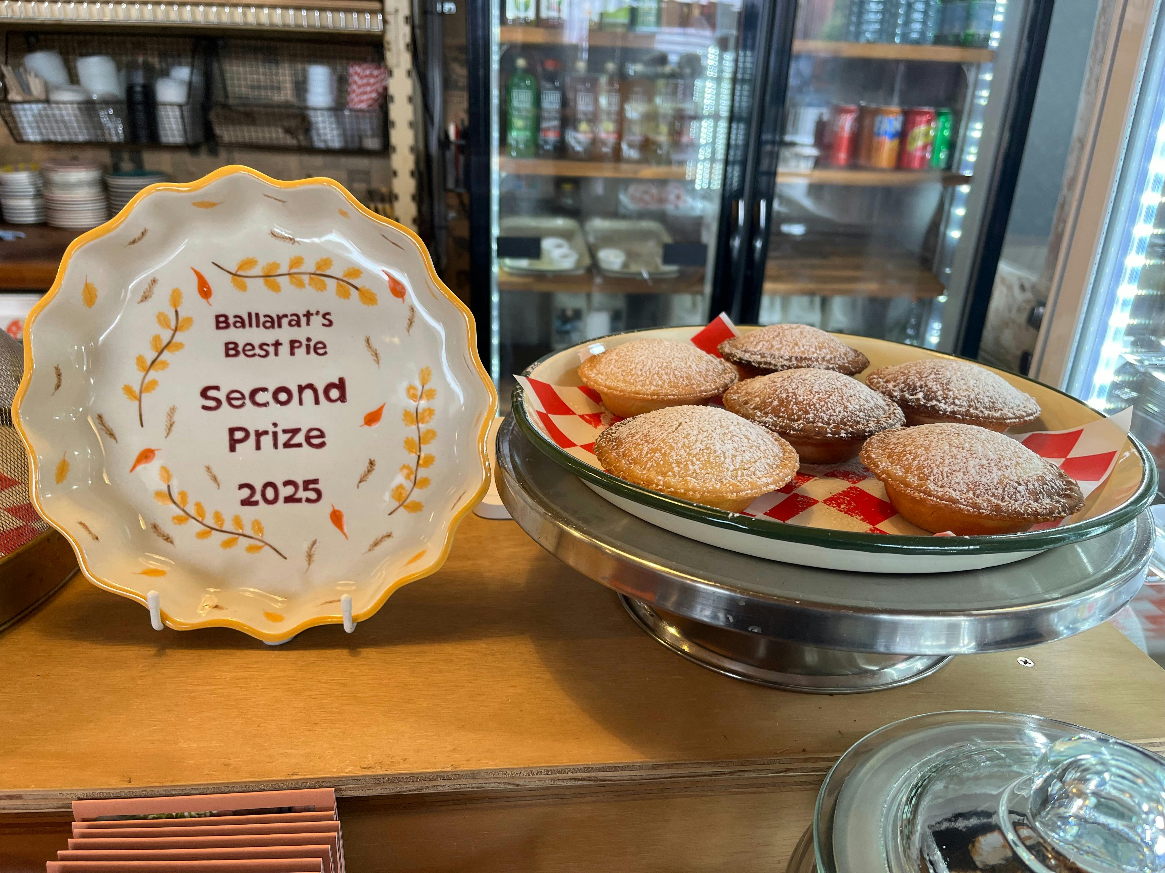 Ballarat's Best Pie - Second Prize 2025