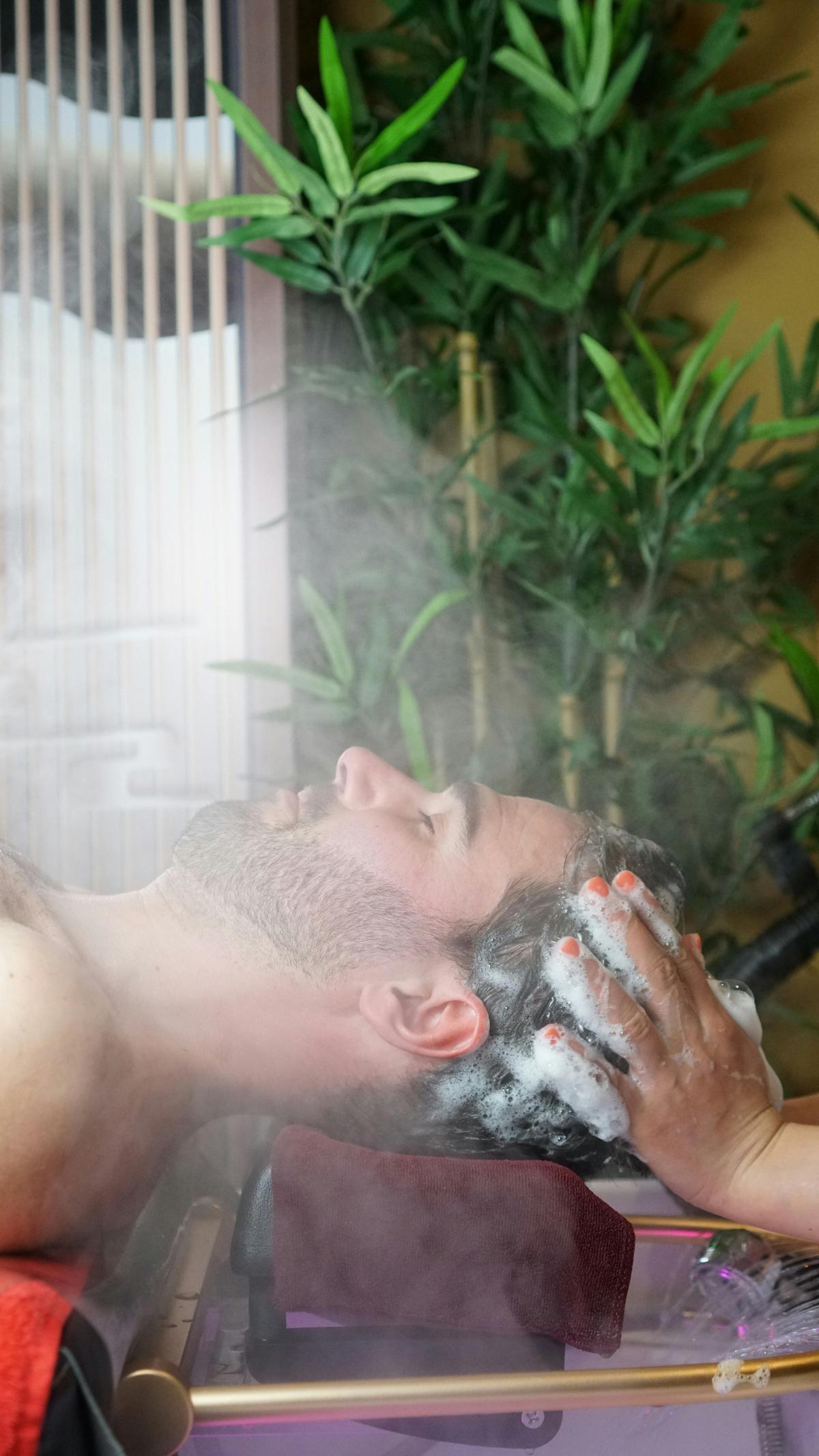 Scalp massage