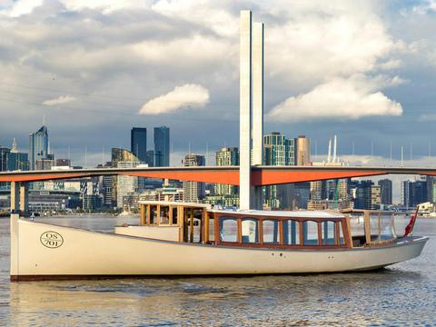 Private boat charter view