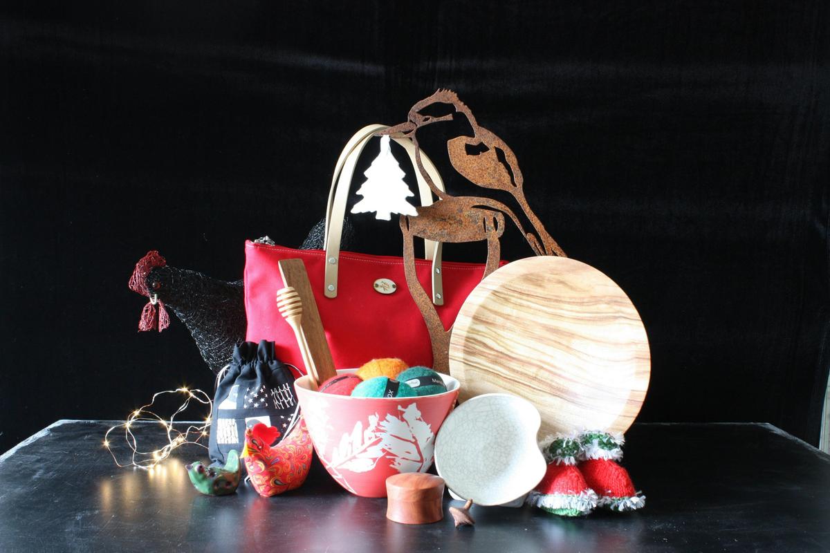 Front cover photo the 2020 Artisan Calendar. A collection of work by the MIM Inc artists.