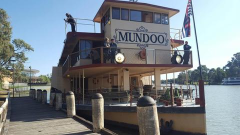 The Paddle Boat Mundoo is our designated Function Vessel.
