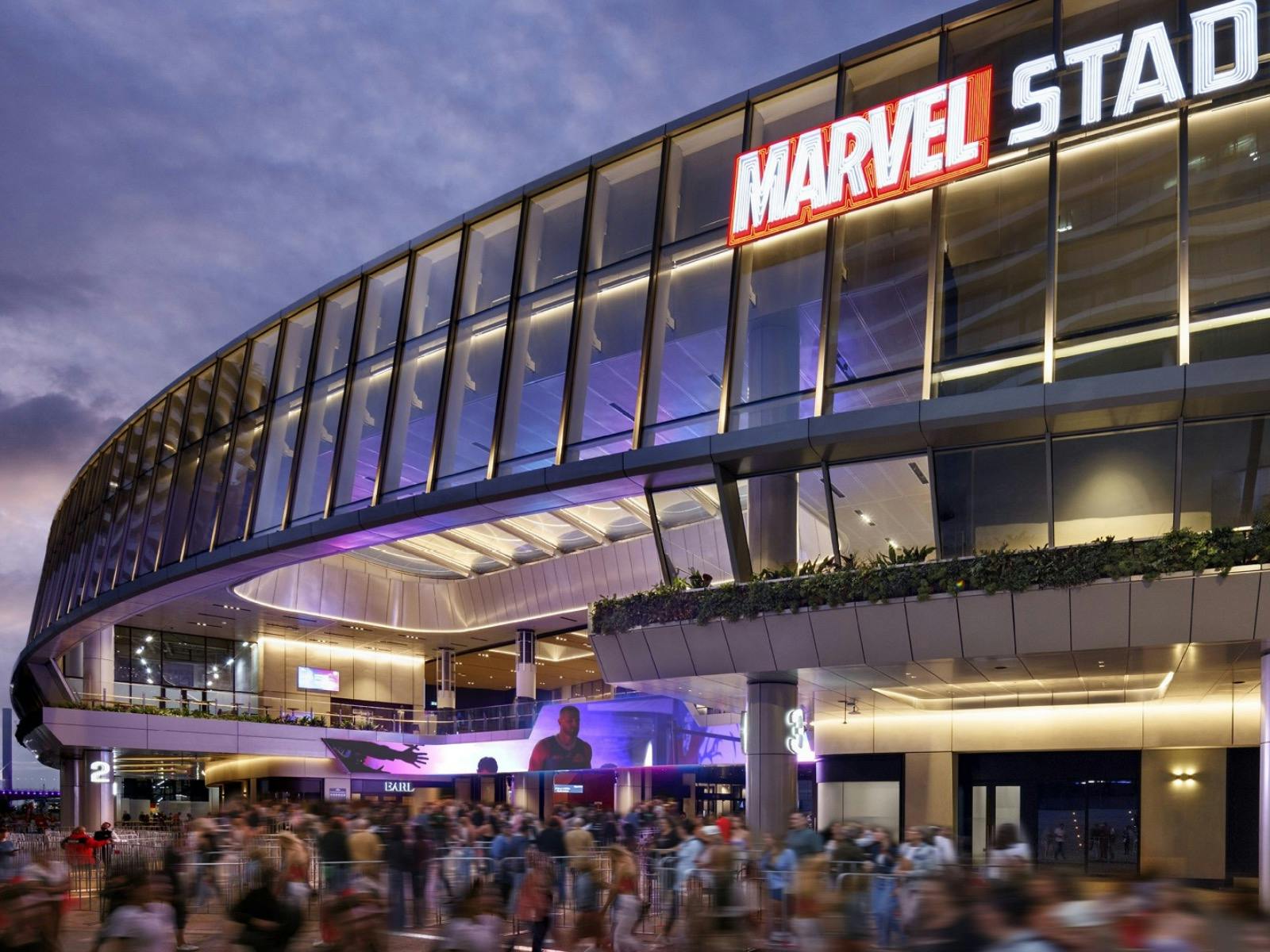Stadium Square at Marvel Stadium