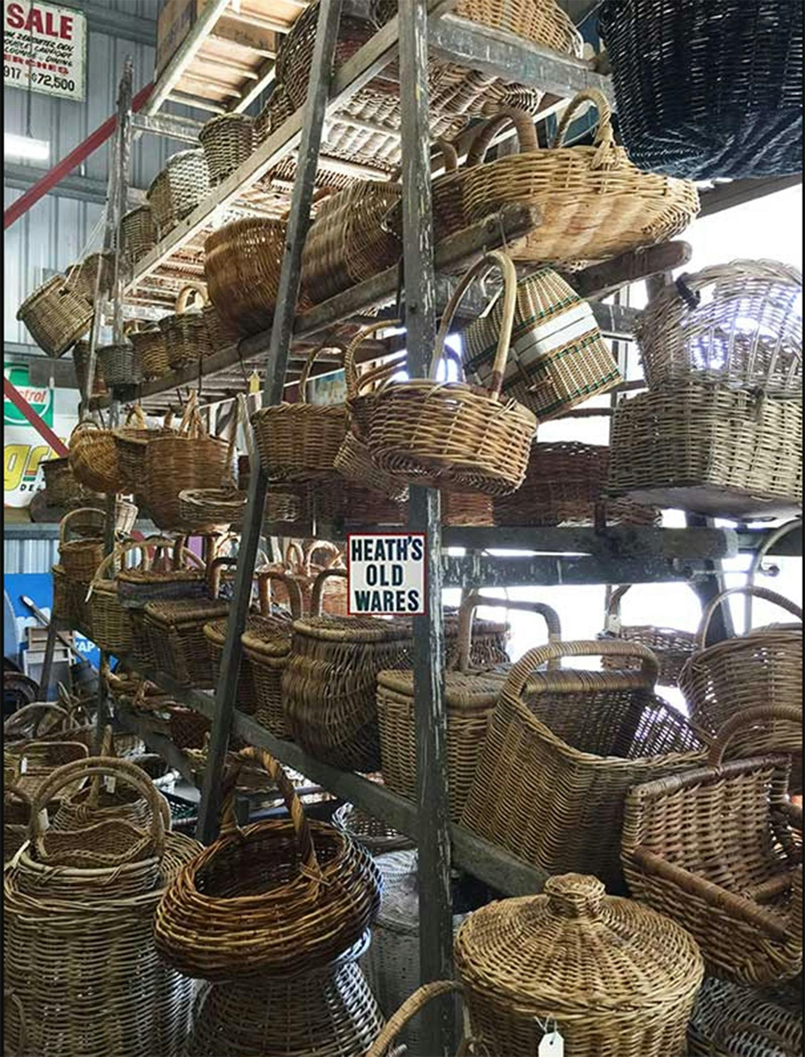 Baskets... all preloved ready to be useful again!
